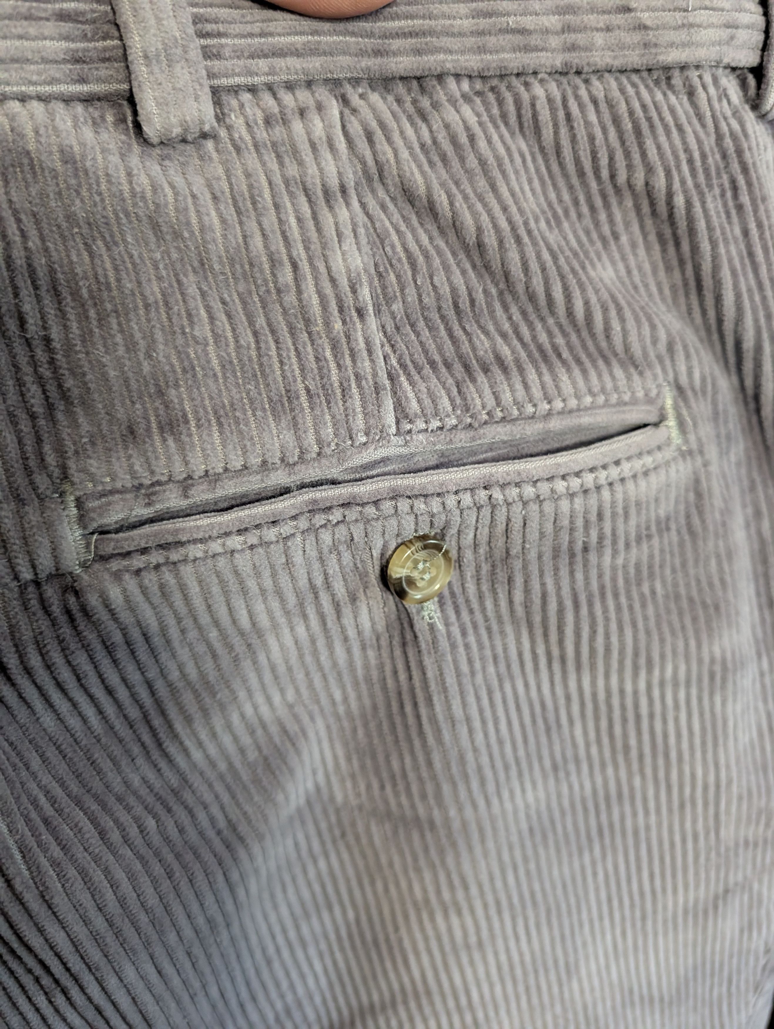 J. Press Vintage MiUSA light blue/gray corduroy pants 30" Size US 30 / EU 46 - 9 Thumbnail