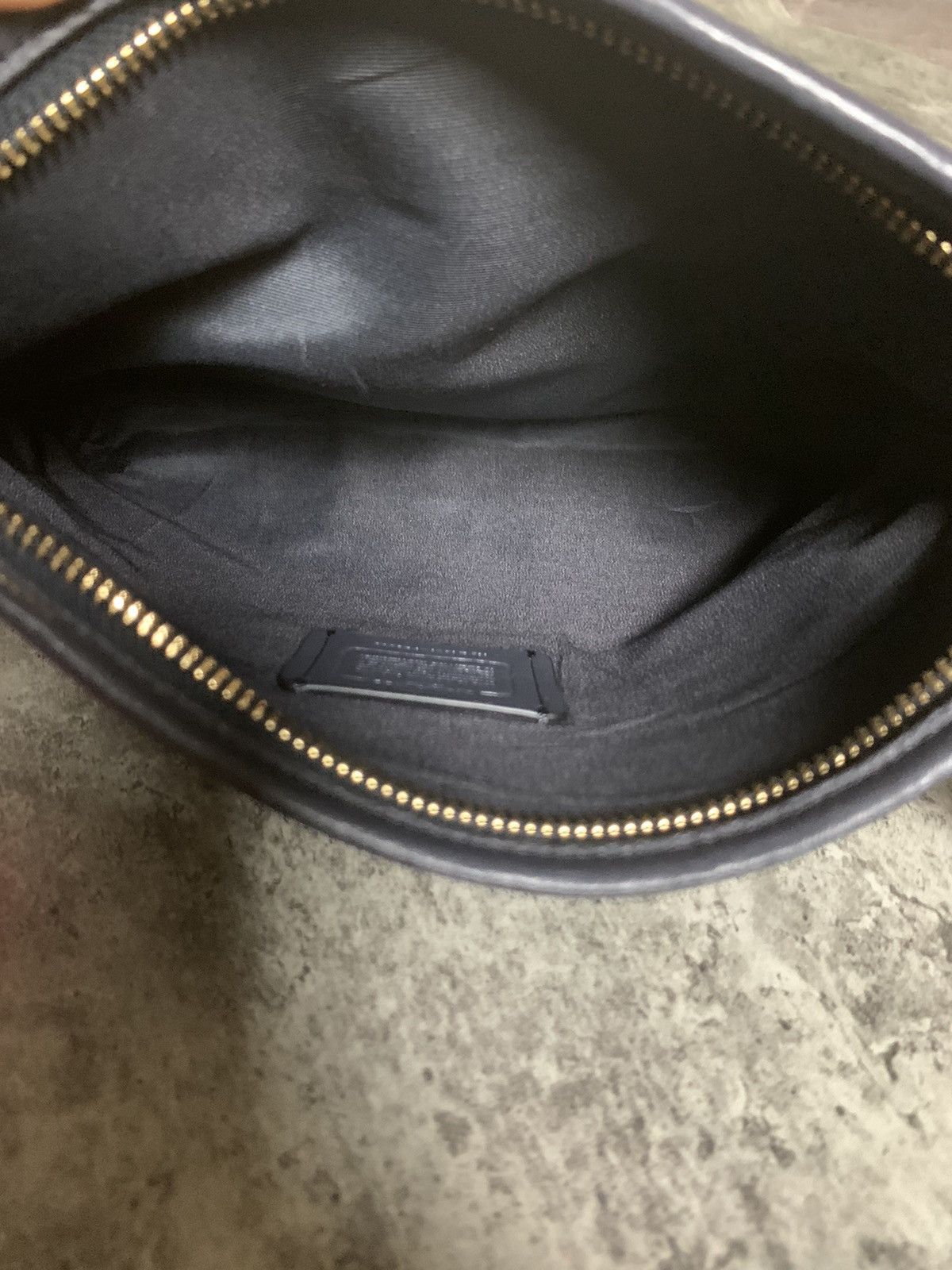 Coach COACH Leather Black Charcoal / Dark Grey Size ONE SIZE - 9 Thumbnail