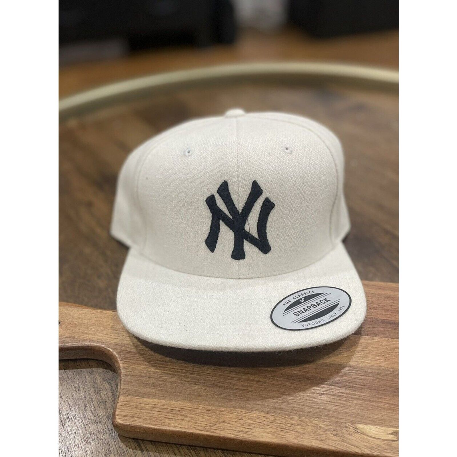 New York Yankees New York Yankees Wool Snap Back Size ONE SIZE - 1 Thumbnail