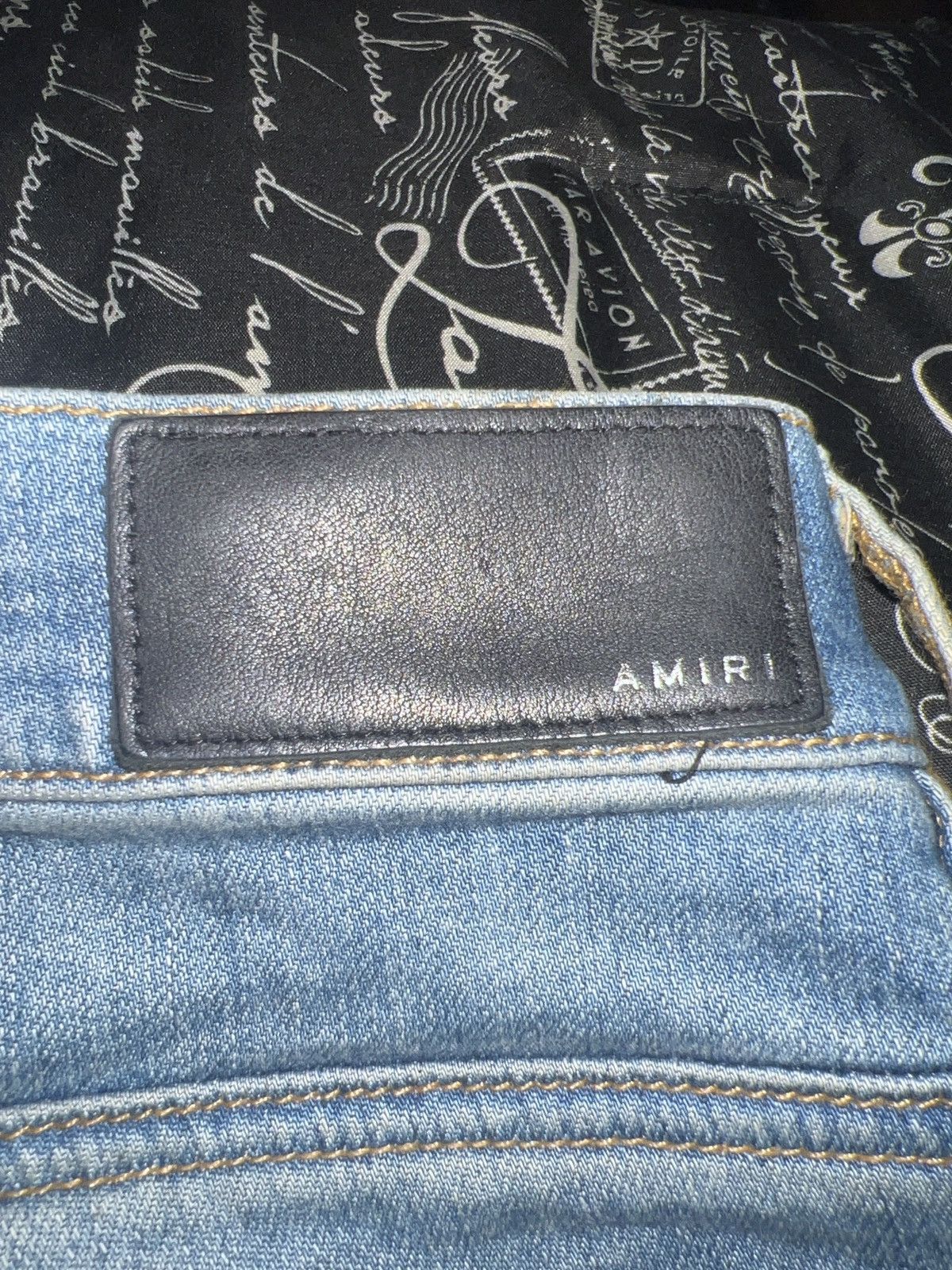 Amiri Amiri thrasher Size US 31 - 6 Thumbnail