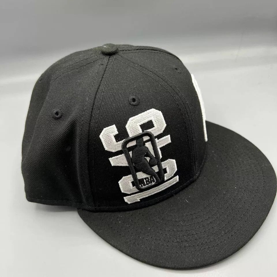 New Era Brooklyn Nets Hat Men 7 3/8 59Fifty New Era 1946 NBA Fitted Size ONE SIZE - 3 Thumbnail