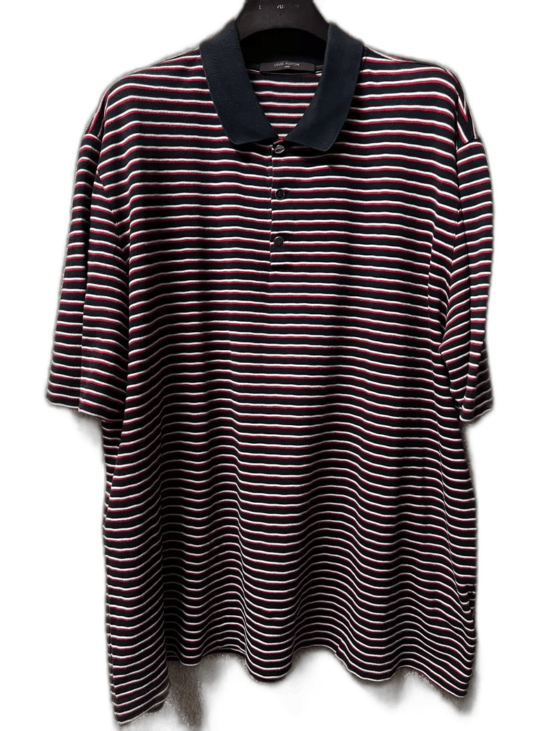 Louis Vuitton Louis Vuitton Men's Striped Polo Shirt Size US XXL / EU 58 / 5 - 1 Thumbnail