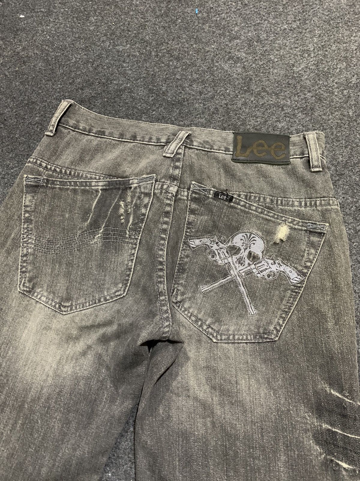 Hysteric Glamour × If Six Was Nine × Japanese Brand Dark brown skulls guns Lee style Size US 29 - 4 Thumbnail