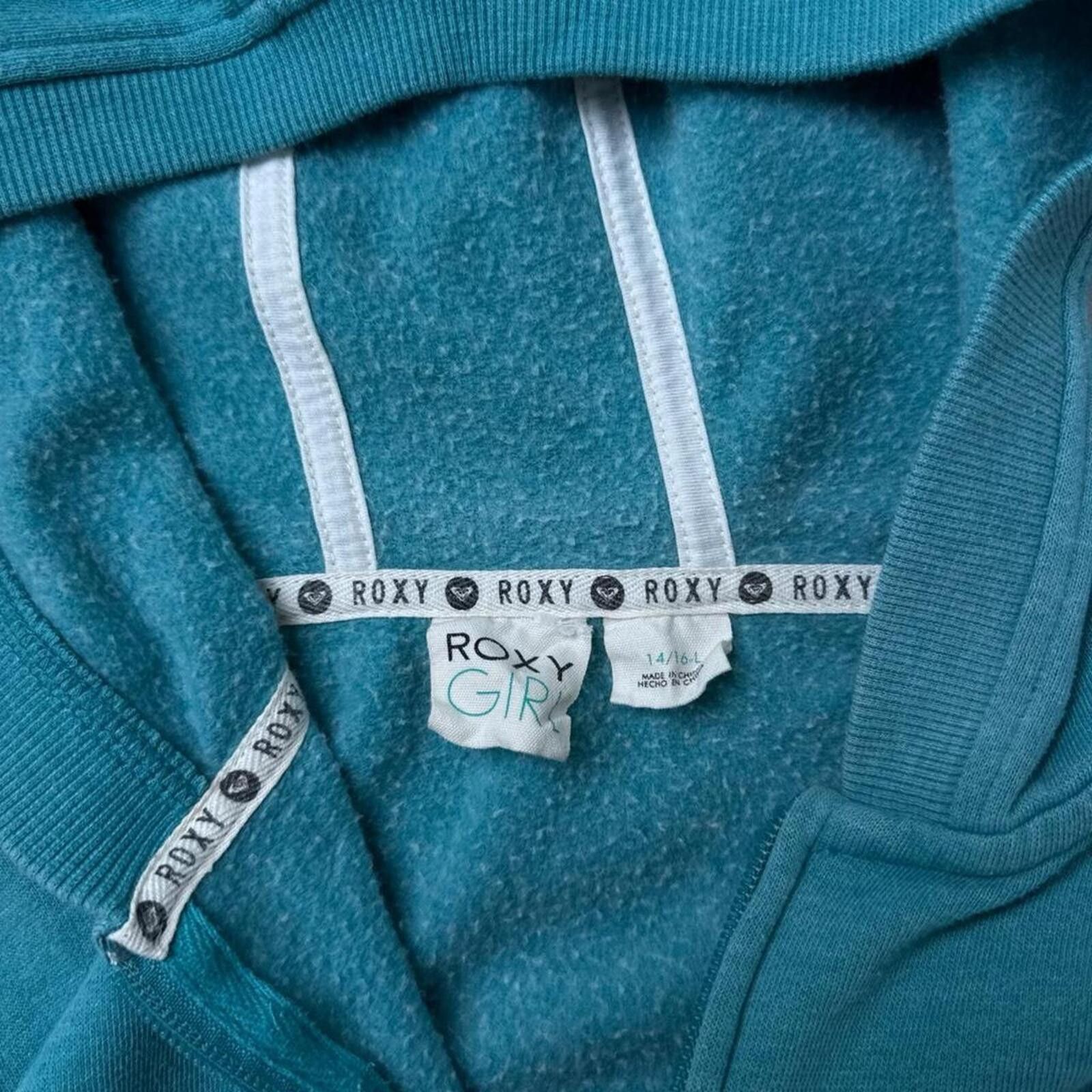 Royal Robbins Y2K Roxy Surf 00s Blue Zip Up Hoodie Jacket Size S / US 4 / IT 40 - 3 Thumbnail