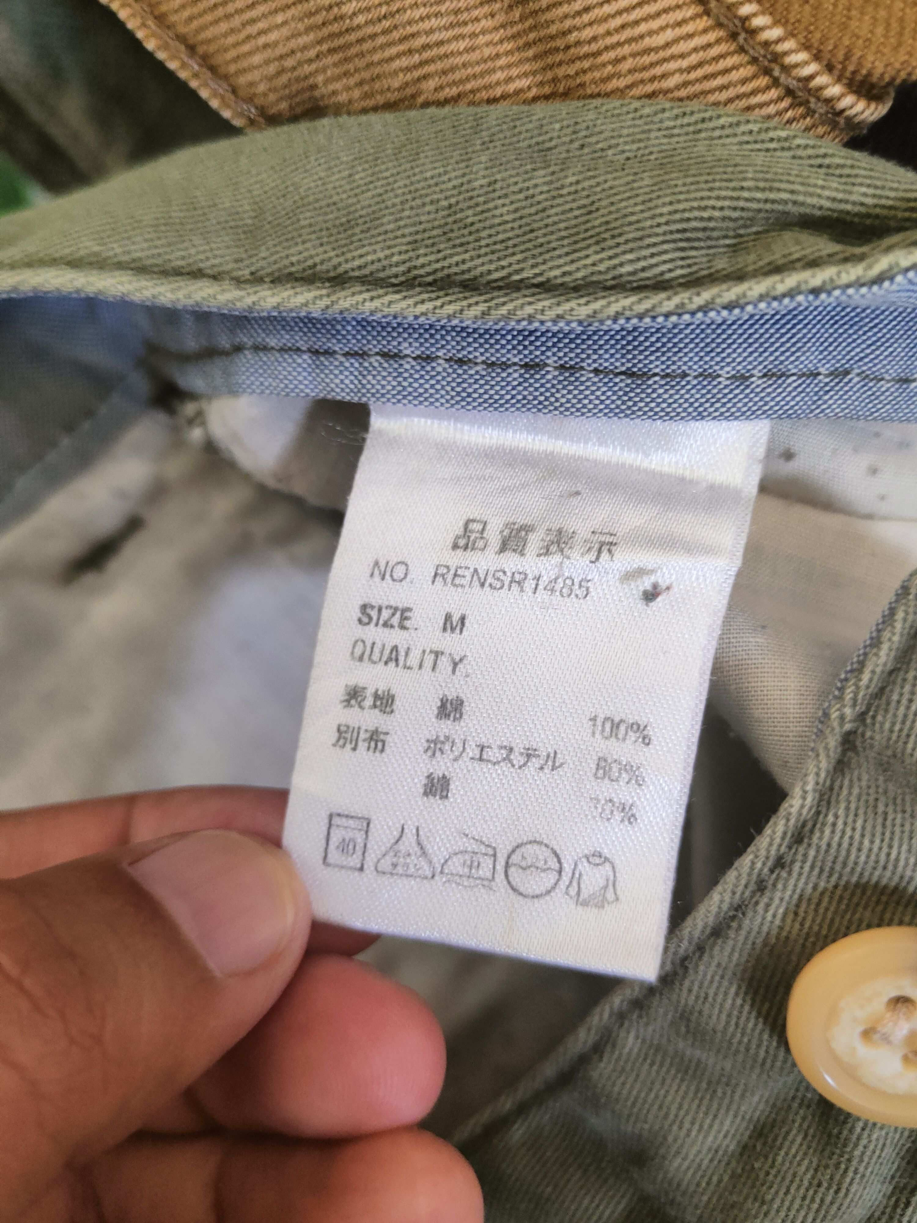 Japanese Brand DL Retro Girl Army Green Multipocket Casual Pants #46-316 Size 28" / US 6 / IT 42 - 12 Thumbnail