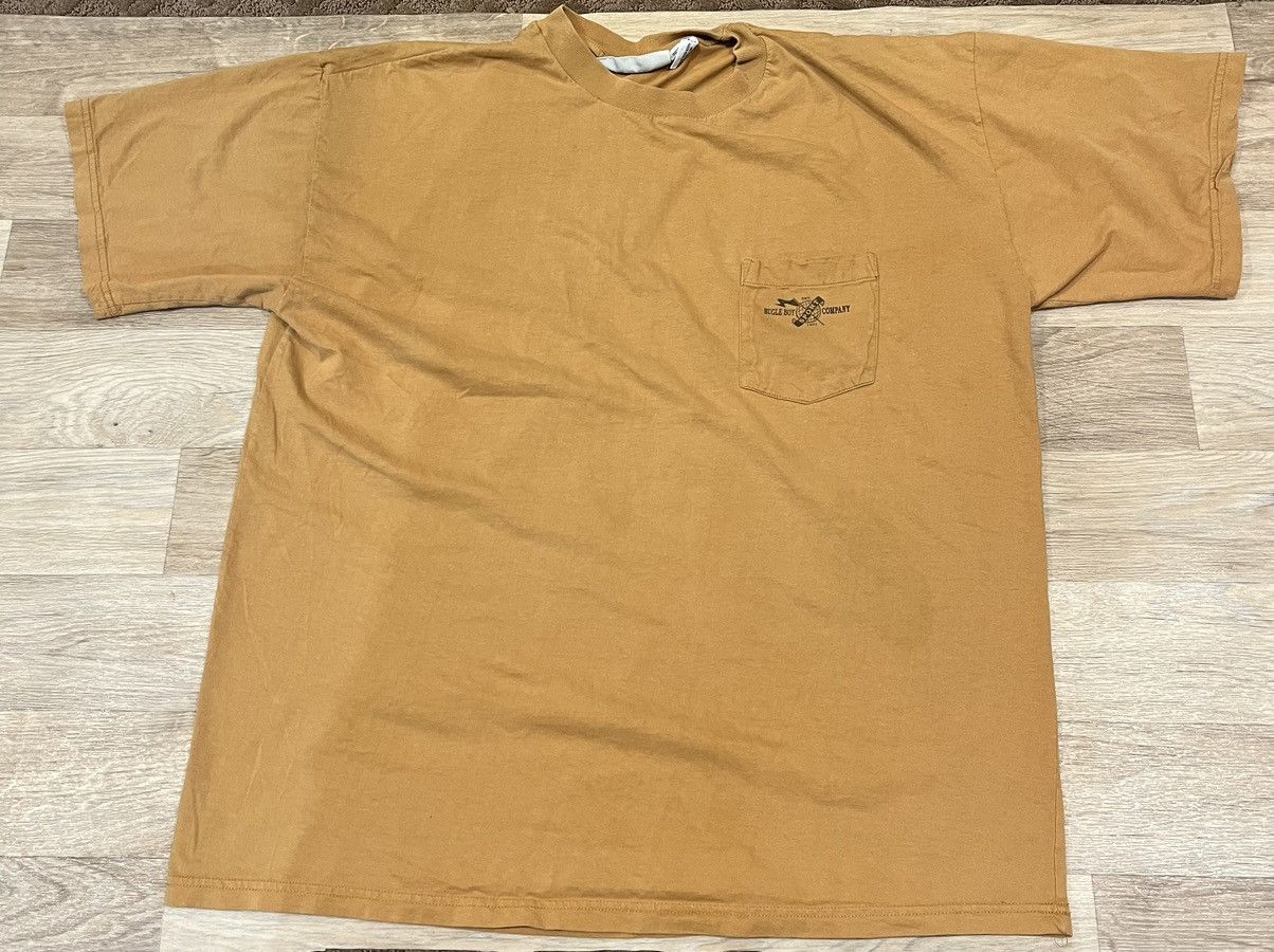 Bugle Boy Tan Bugle Boy Company Short Sleeve Pocket T-shirt Size US XL / EU 56 / 4 - 1 Thumbnail