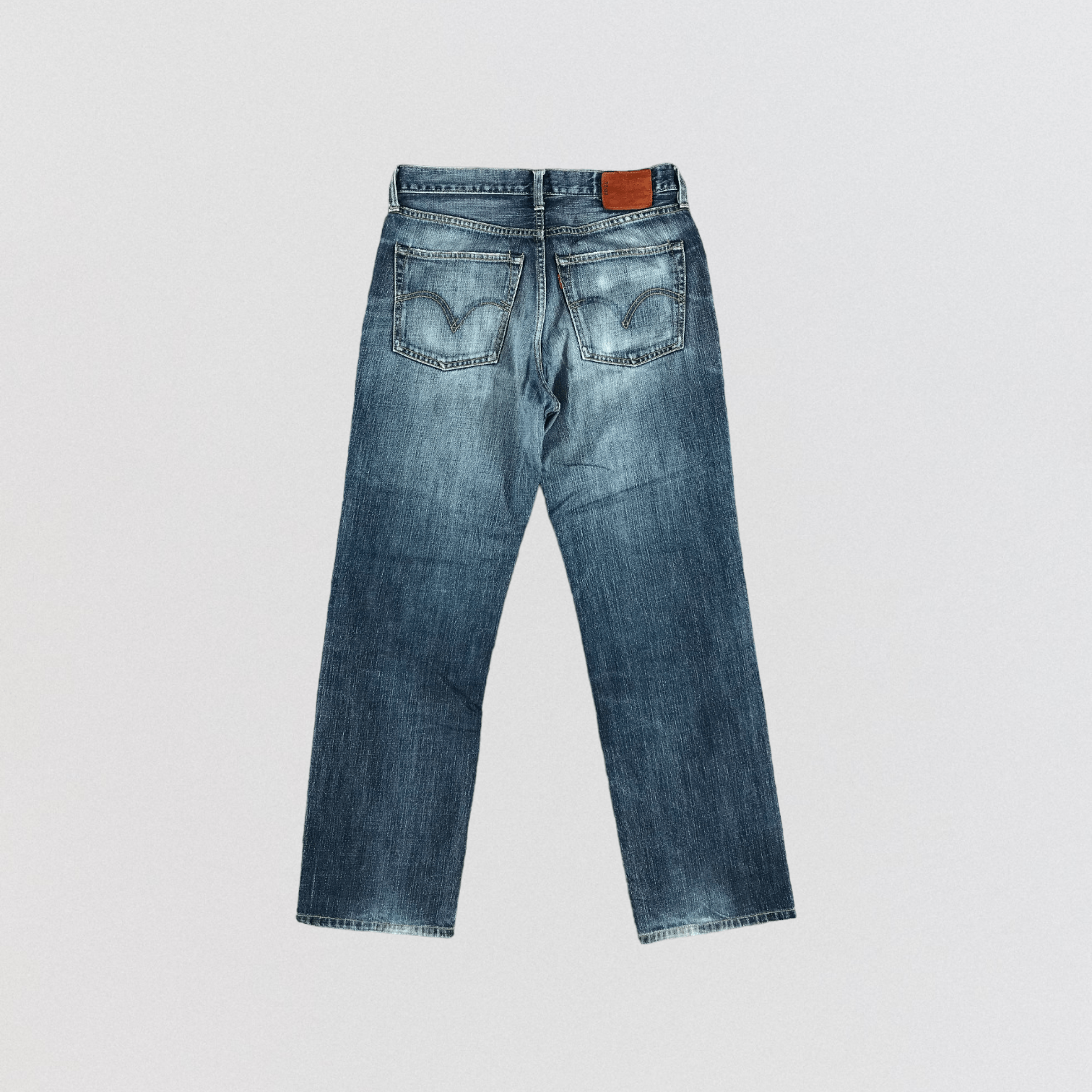 Levi's × Vintage Vintage 90s Blue Wash Levis 502 Jeans-JM2706 Size US 31 - 2 Thumbnail