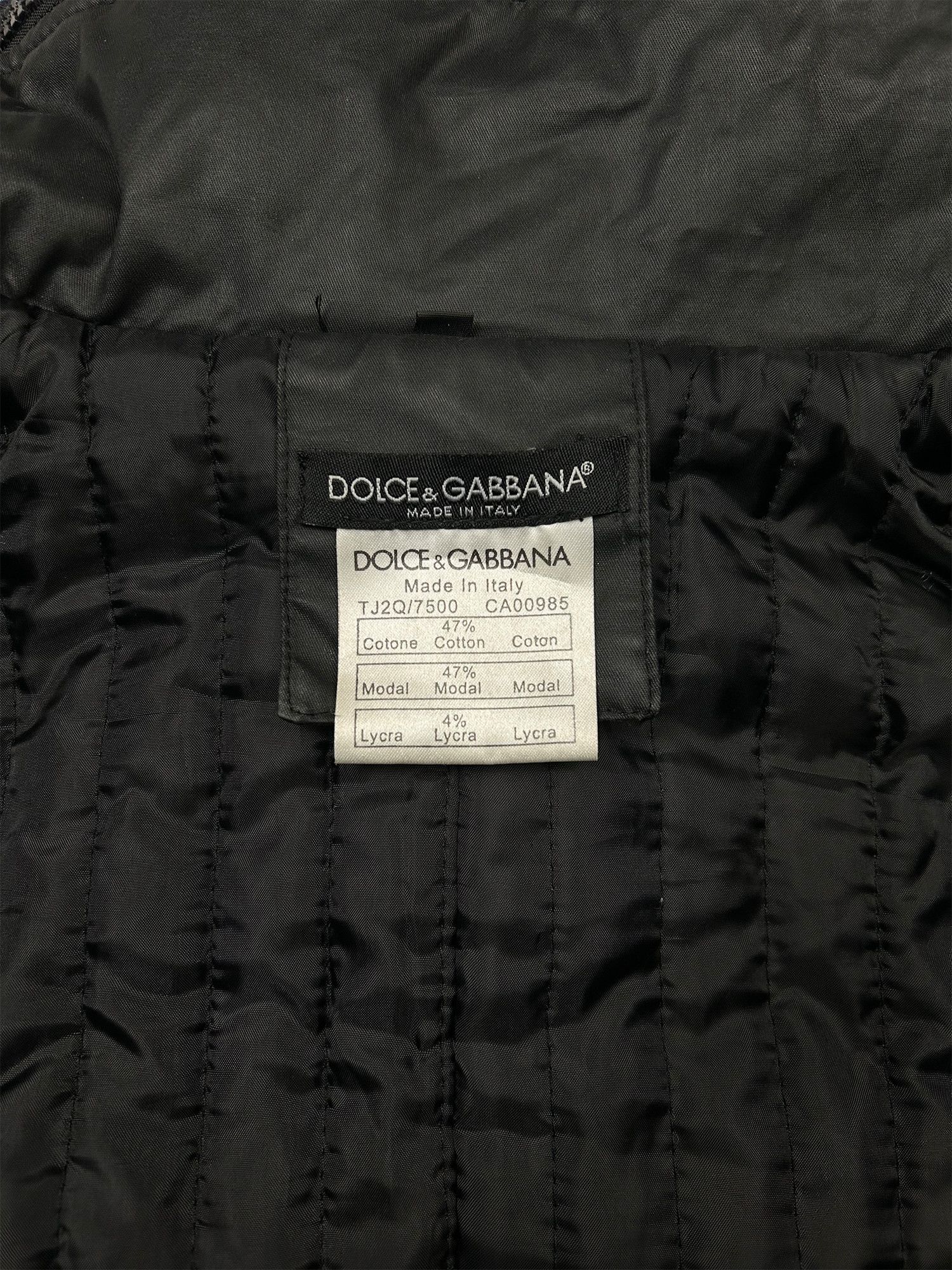 Dolce & Gabbana Dolce & Gabbana AW2003 Goggle Bomber Jacket Size US M / EU 48-50 / 2 - 4 Thumbnail