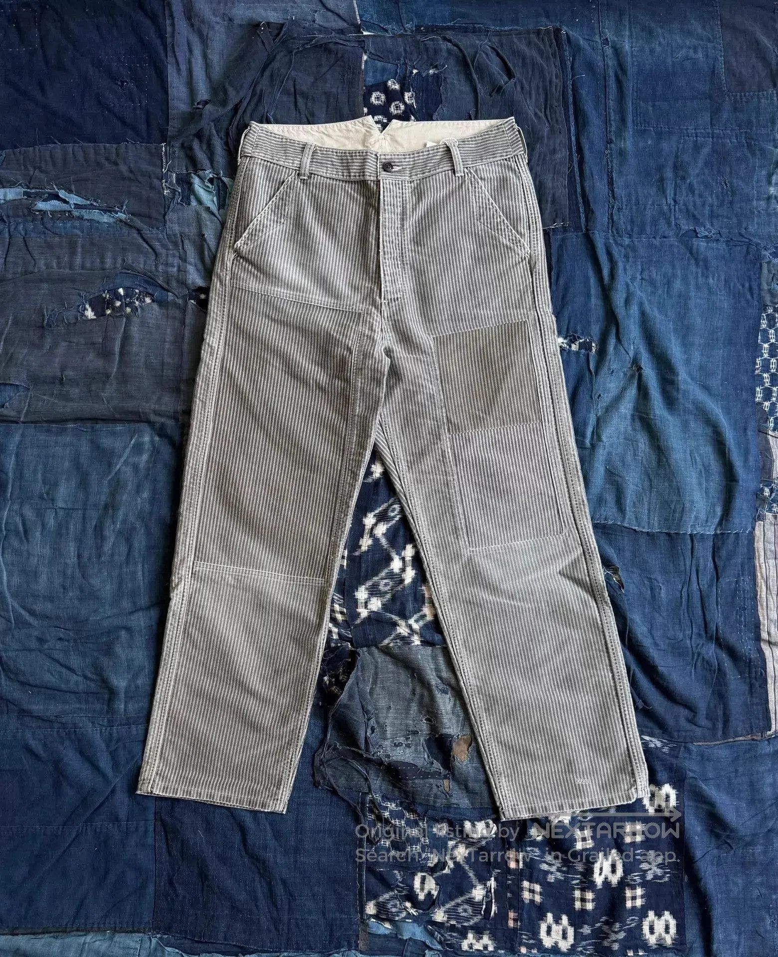 Visvim Striped Casual Pants Multi Size 34. Size US 34 / EU 50 - 1 Thumbnail