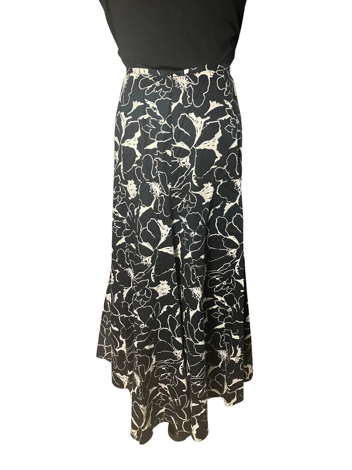 Other J. Peterman Co Floral Flared Skirt Cotton Size 14 Size 36" / US 14 / IT 50 - 2 Thumbnail
