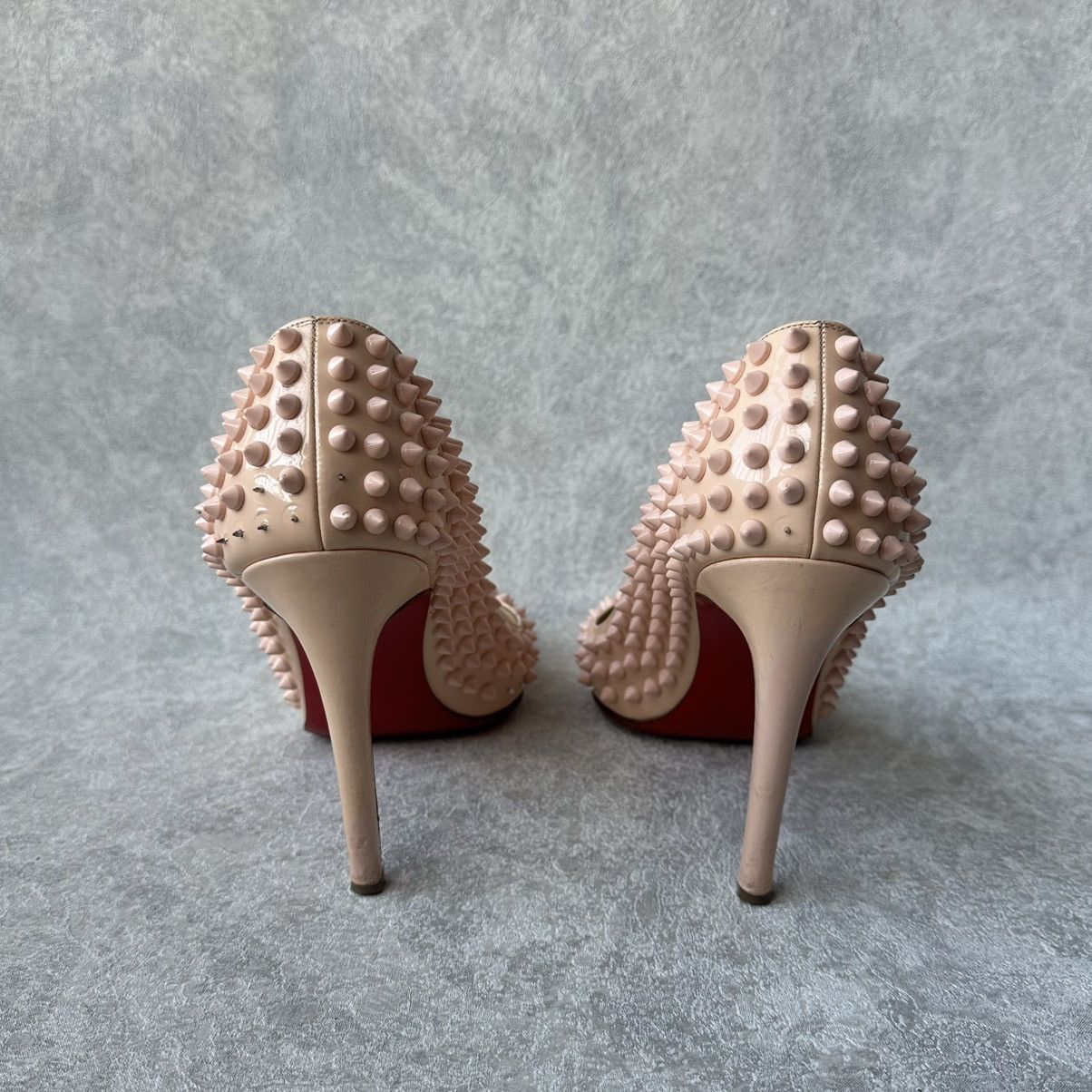 Christian Louboutin Christian Louboutin Pink Patent Leather Pigalle High Heels Size US 9 / IT 39 - 7 Thumbnail