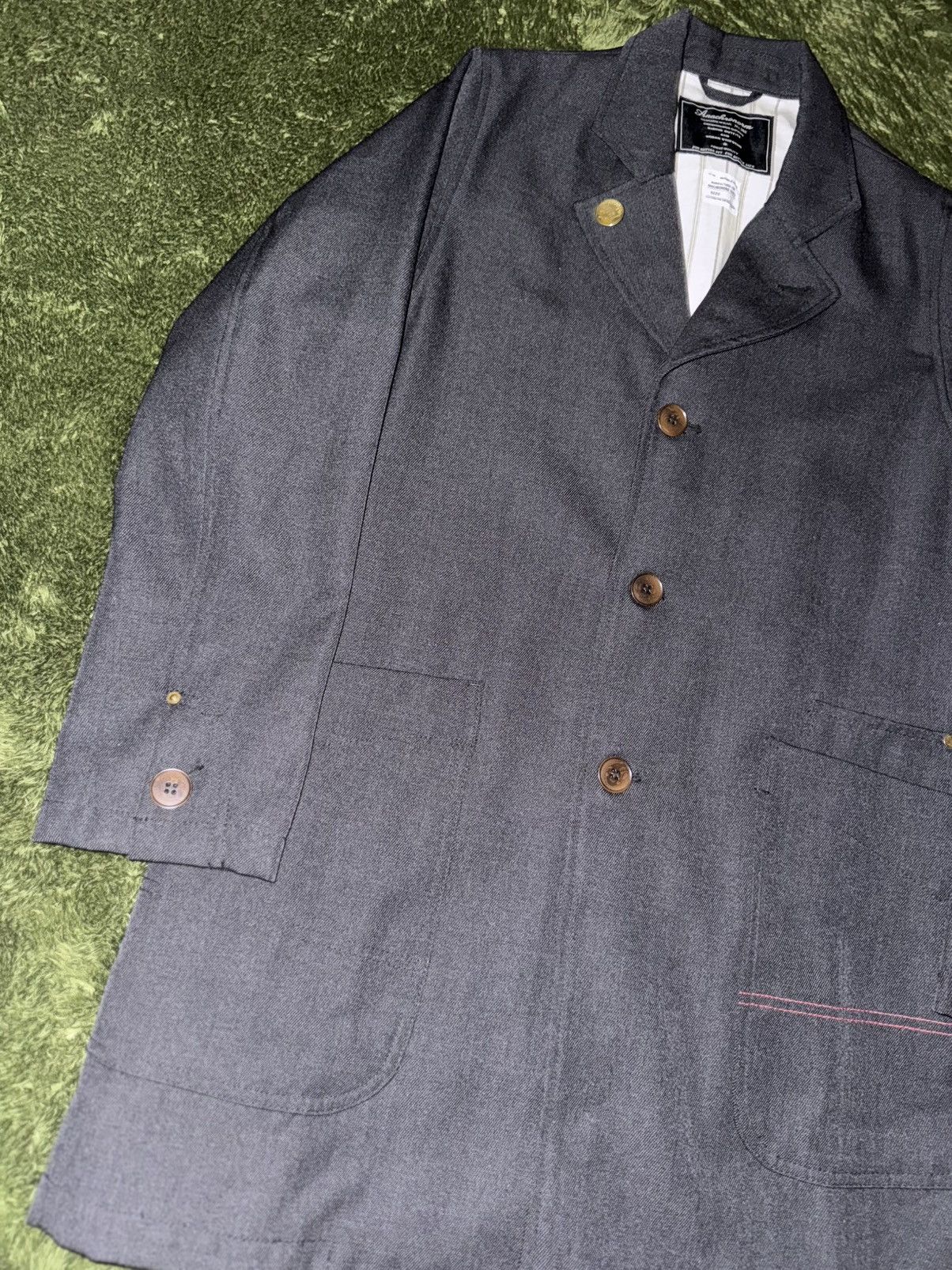 ANACHRONORM [1] ANACHRONORM Tailored Wool Blazer Jacket made in japan Size US S / EU 44-46 / 1 - 5 Thumbnail