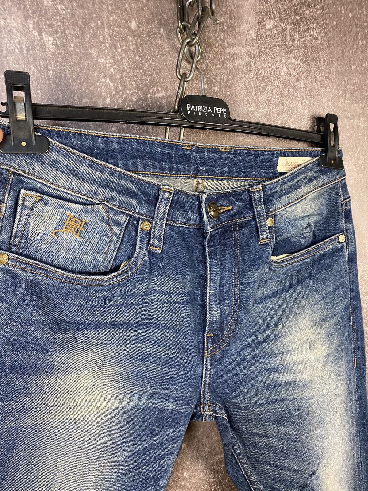 Ed Hardy × Vintage VINTAGE Y2K ED HARDY JEANS STREETWEAR STYLE EVISU LIKE Size 32" / US 10 / IT 46 - 5 Thumbnail