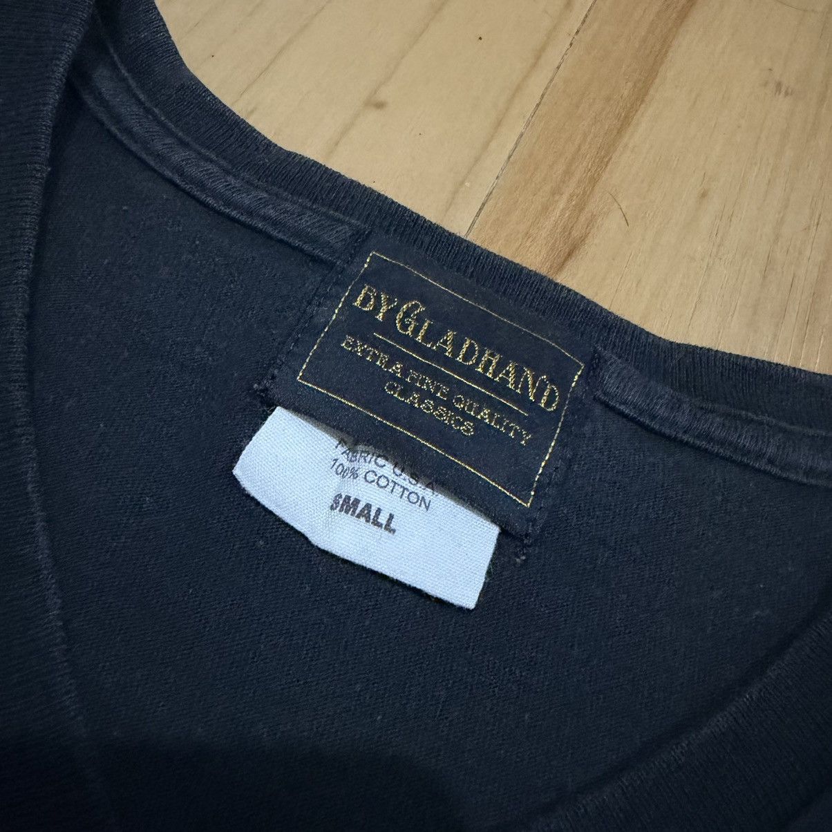 Japanese Brand Glad hand & co pocket t-shirt Size US S / EU 44-46 / 1 - 3 Thumbnail