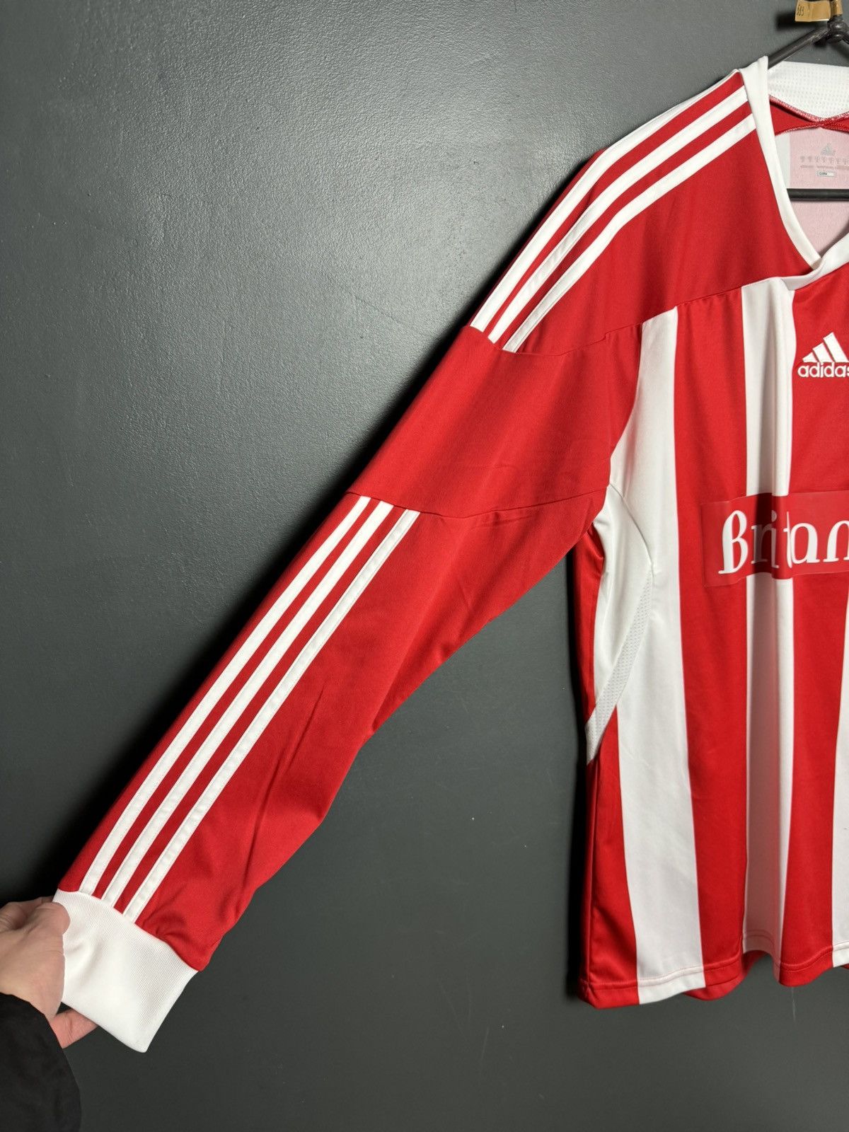 Adidas Stoke City 11/12 Home Football Long Sleeve Jersey Size US M / EU 48-50 / 2 - 4 Thumbnail