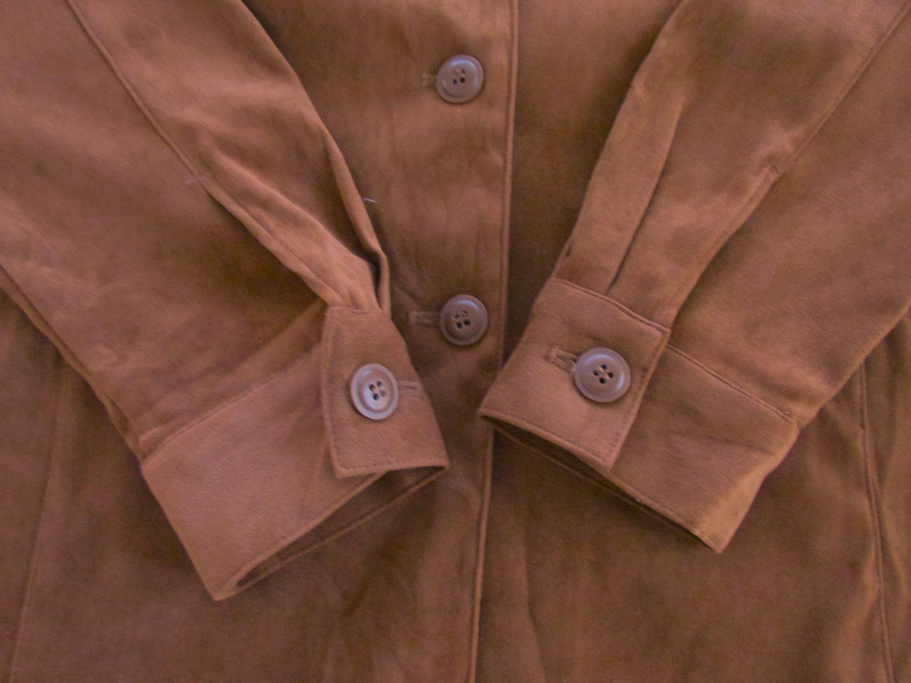 Express Express Women's Stretch Faux Suede Shirt Size Small Size S / US 4 / IT 40 - 5 Thumbnail
