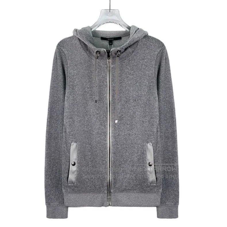 Gucci Gucci Grey cotton hooded drawstring zipper long-sleeved sw Size US XS / EU 42 / 0 - 1 Thumbnail