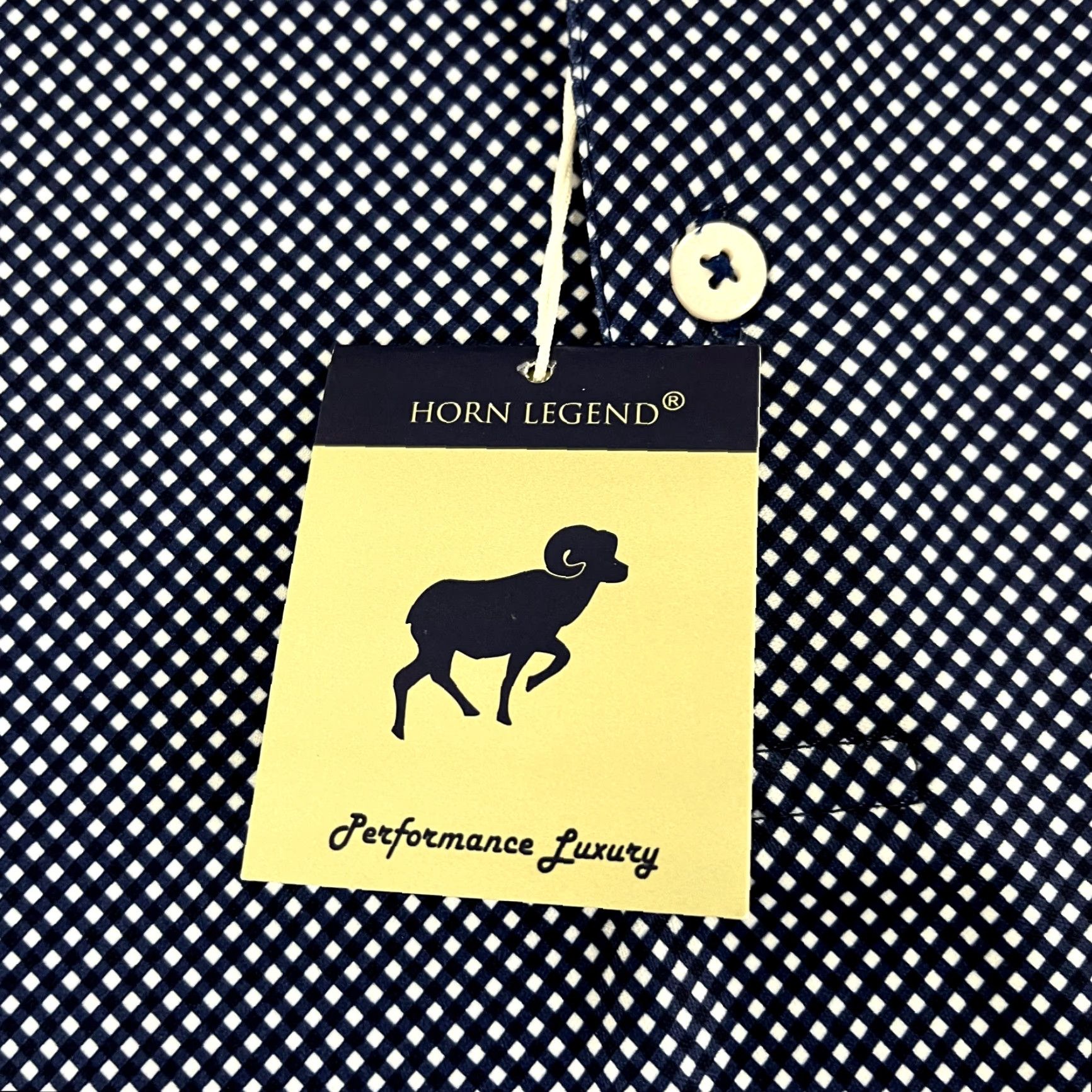 Vintage HORN LEGEND Polo Shirt Mens 2XL XXL LINKS AT PERRY CABIN Golf Performance NEW Size US XXL / EU 58 / 5 - 3 Thumbnail