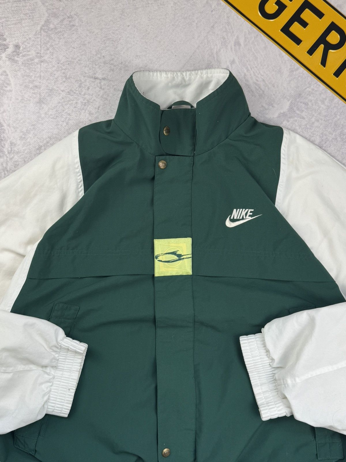 Nike × Nike ACG NIKE CHALLENGE COURT VINTAGE BASI LOGO OVERSIZE LIGHT JACKET Size US L / EU 52-54 / 3 - 6 Thumbnail