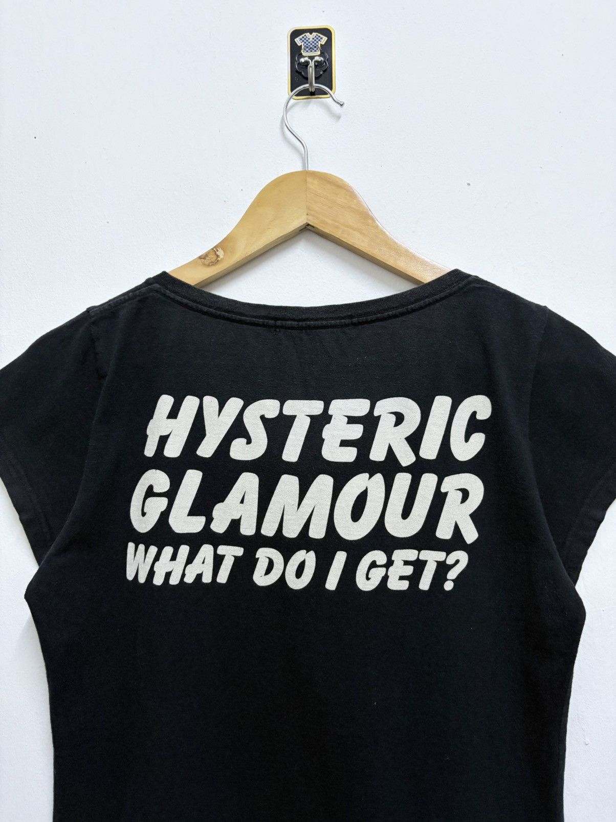 Hysteric Glamour 2000's Hysteric Glamour " Fuckin Bear " S/S Mini Dress Size S / US 4 / IT 40 - 4 Thumbnail