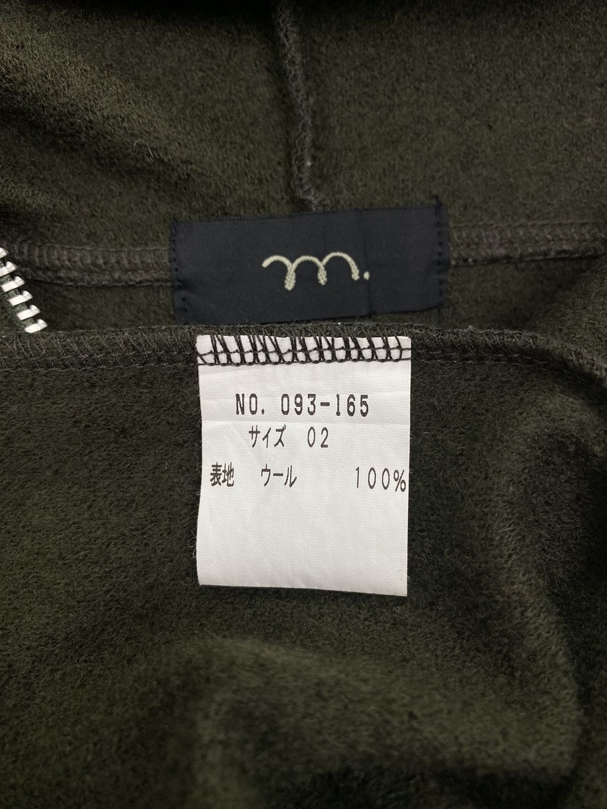 Japanese Brand M. Half Zip Hoodie Size US XXS / EU 40 - 8 Thumbnail