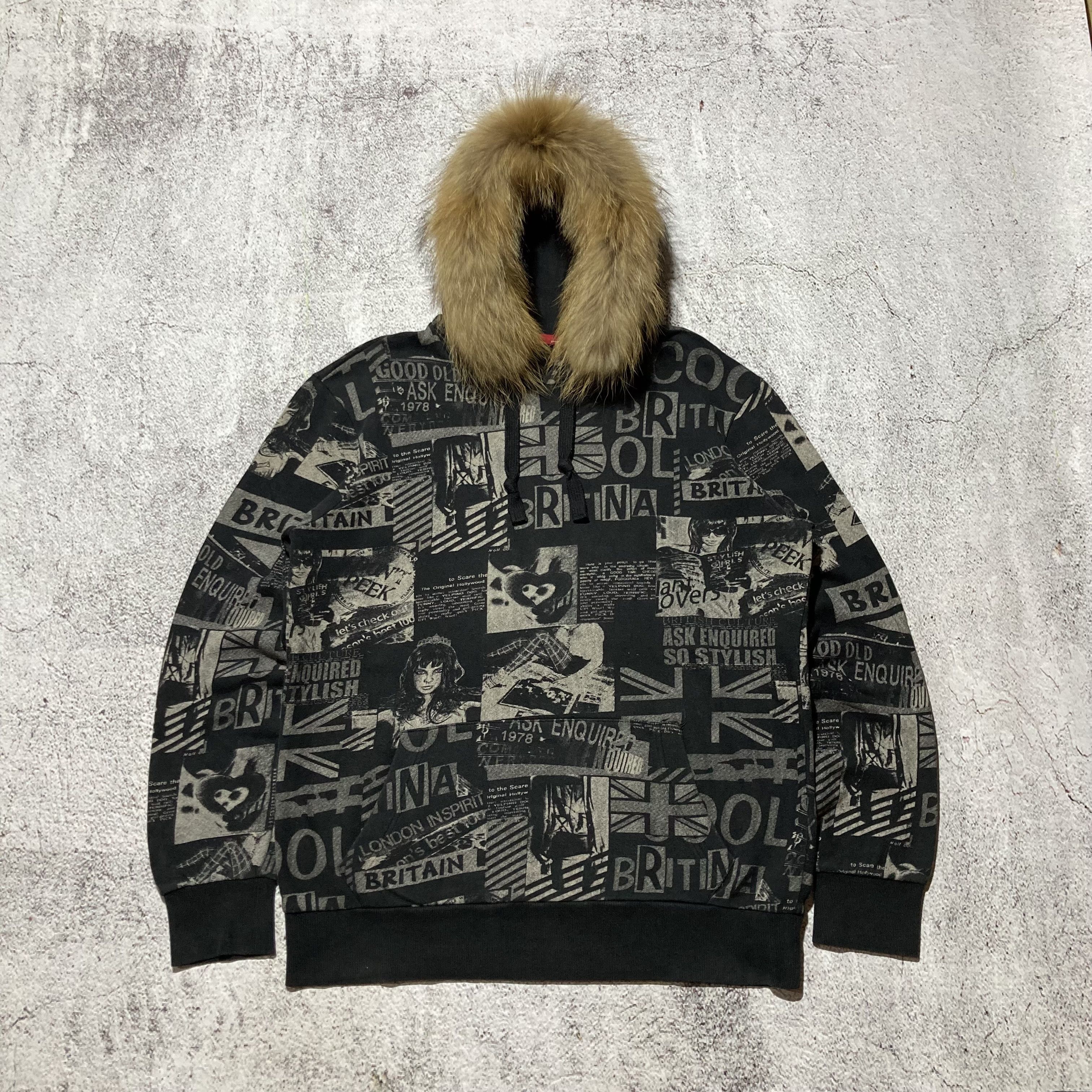 Japanese Brand Soundless era fur hoodie Geaksx | Grailed