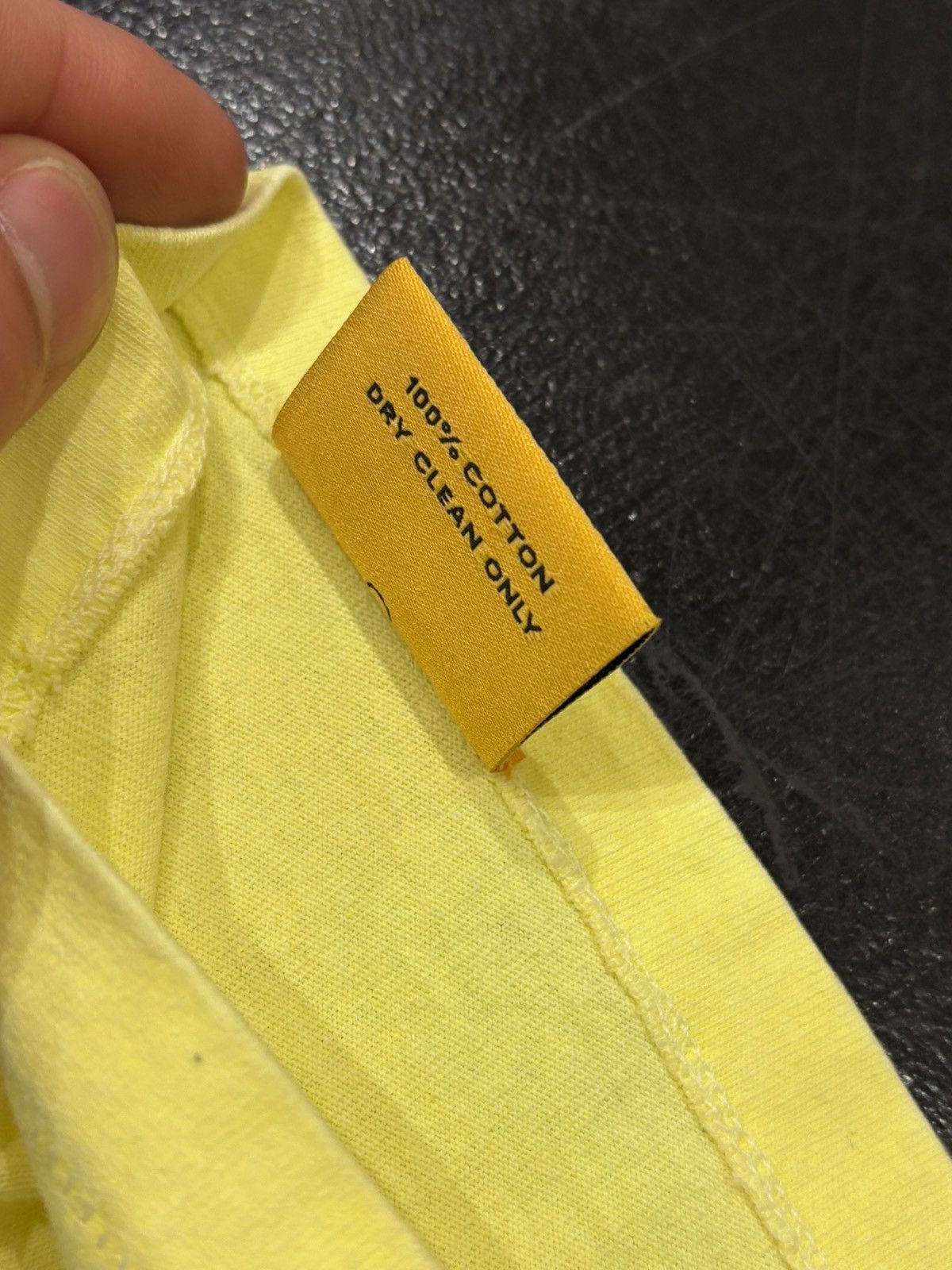 Gallery Dept. Gallery Dept. X Asics Tee - Yellow Size US S / EU 44-46 / 1 - 4 Thumbnail