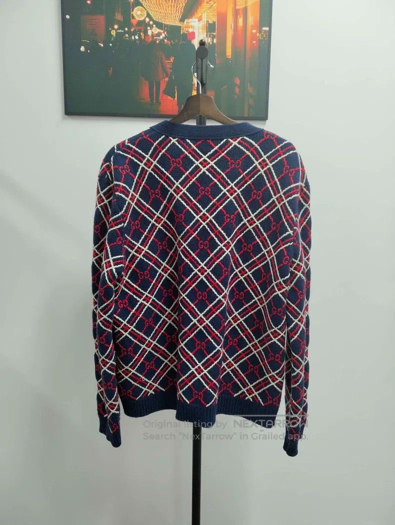 Gucci Gucci Knitted cardigan coat Size L / US 10 / IT 46 - 2 Thumbnail