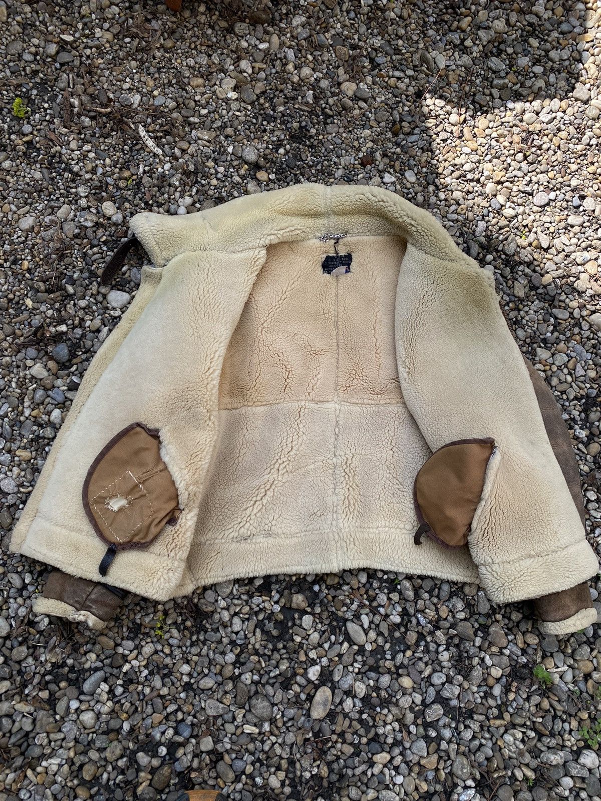 Avirex × Vintage Vintage 80s Avirex Lambskin Leather Sherpa Jacket Size US M / EU 48-50 / 2 - 10 Thumbnail