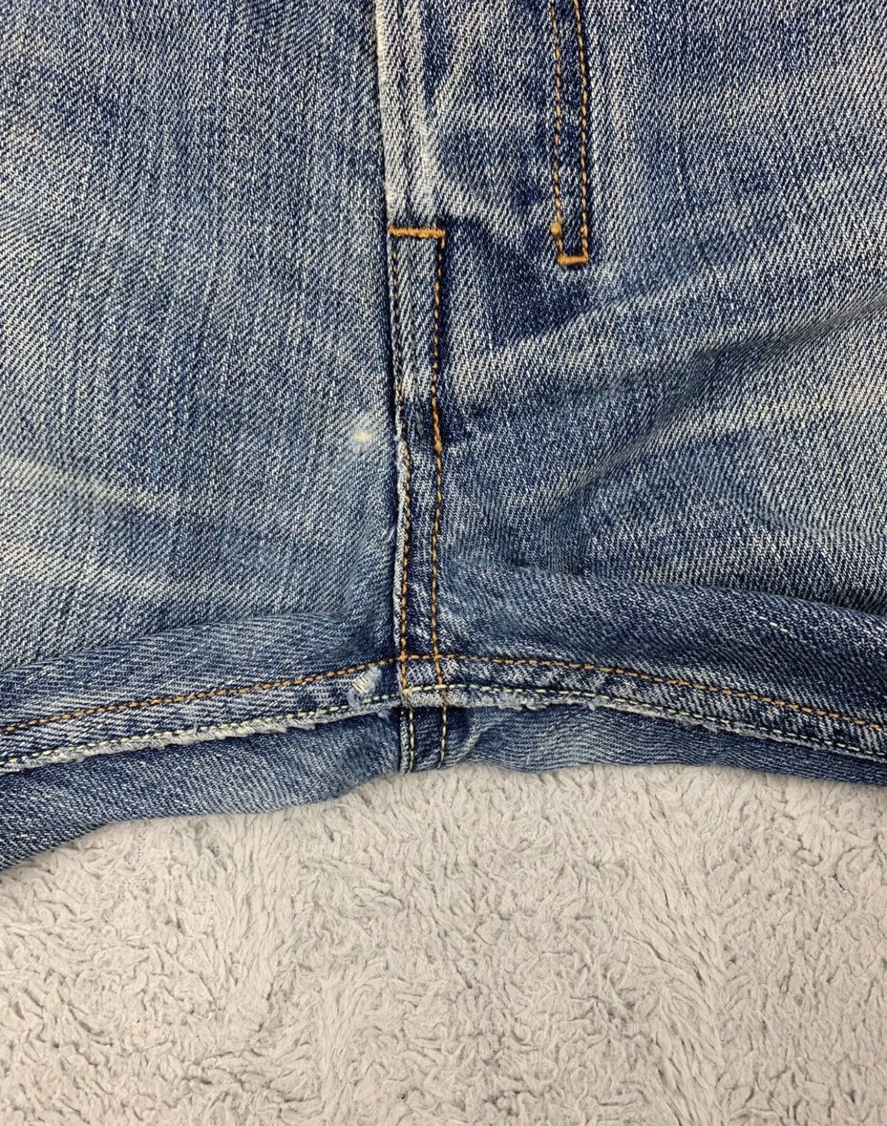 Diesel Diesel Zathan Men’s W34 L32 Distressed Made In Italy 0089J Size US 34 / EU 50 - 19 Thumbnail