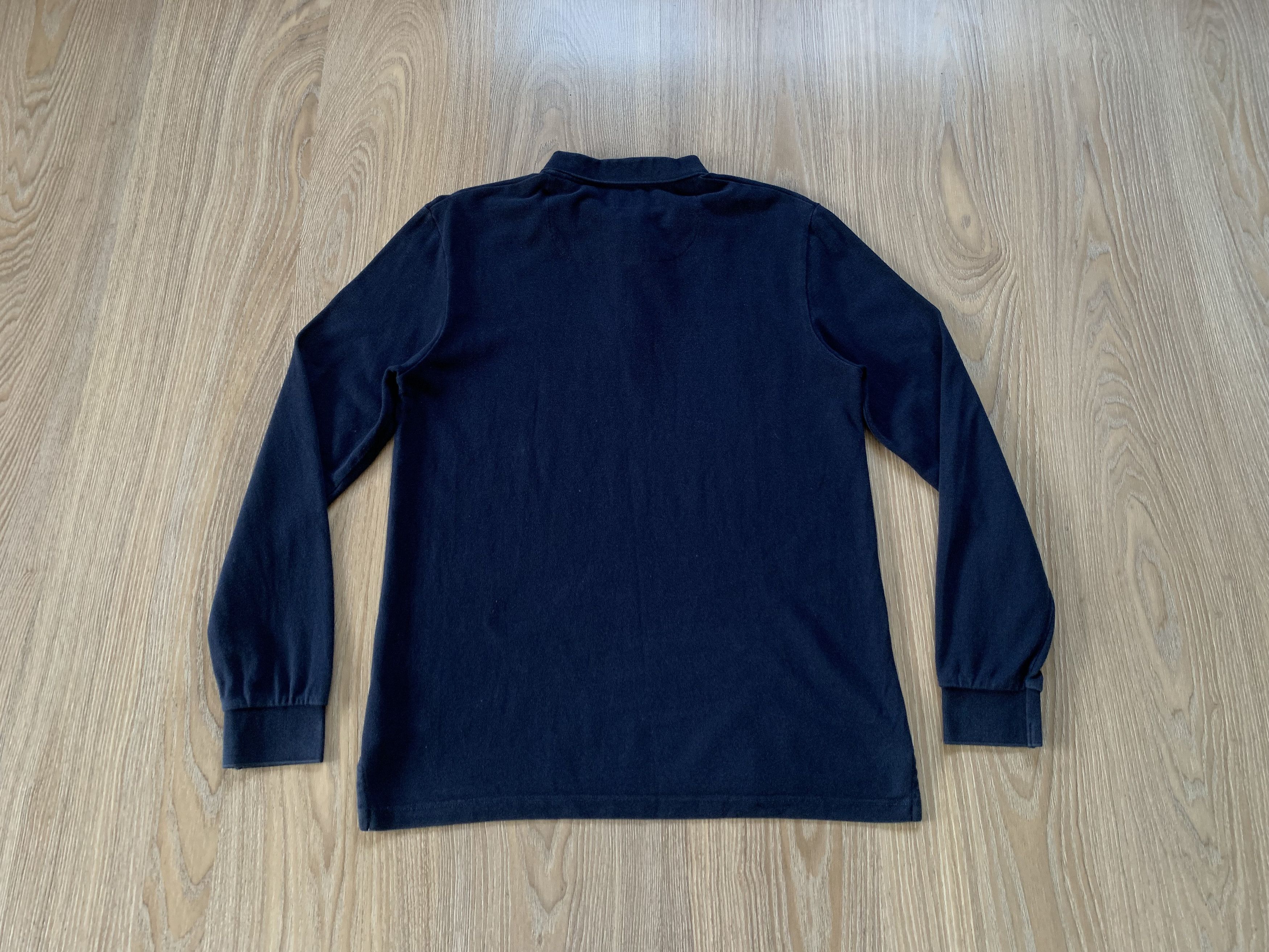 Bugatti Bugatti Navy Long Sleeve Polo T Shirt Size US L / EU 52-54 / 3 - 3 Thumbnail