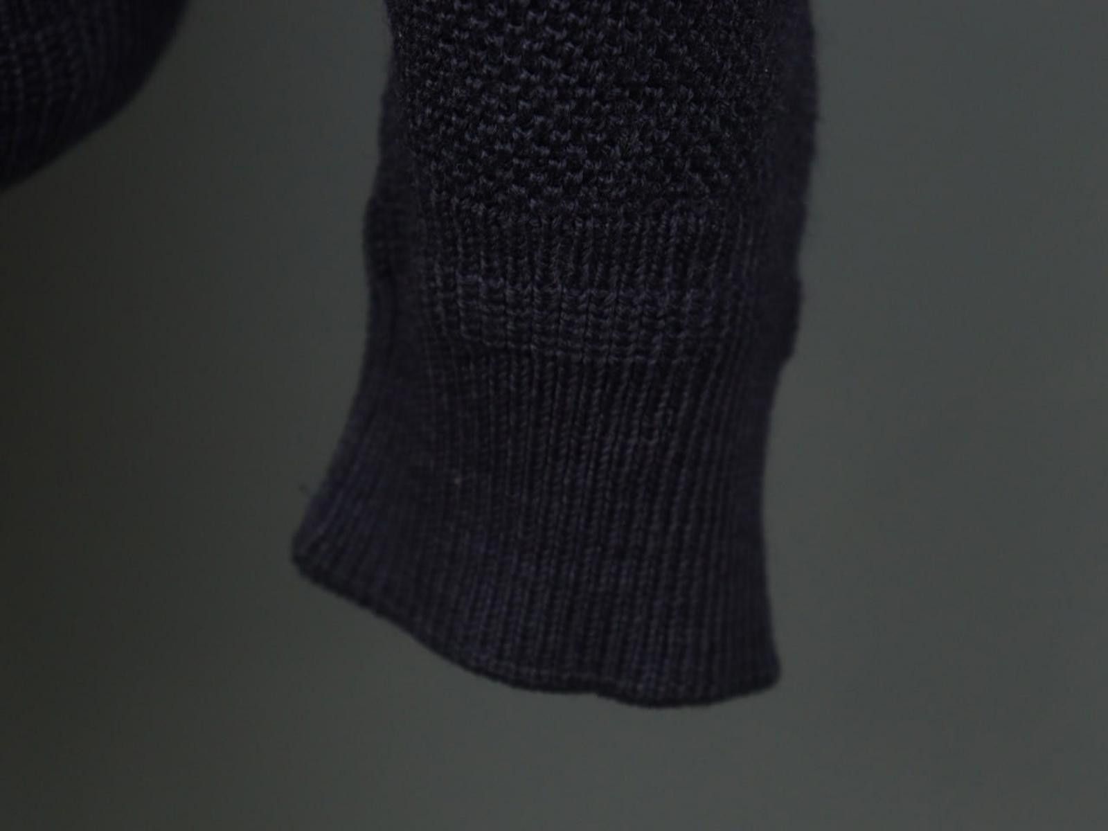 Lacoste Lacoste Navy Tight Knit V-Neck Pullover Sweater Size 7 Size US M / EU 48-50 / 2 - 6 Thumbnail