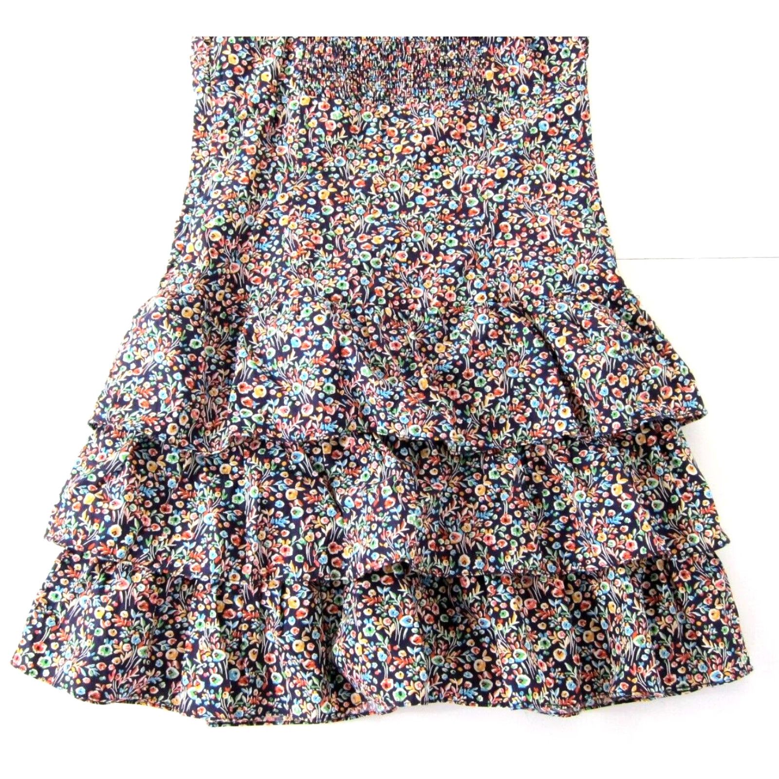Express Express Floral Cotton Spaghetti Strap Tank Dress M Size M / US 6-8 / IT 42-44 - 6 Thumbnail
