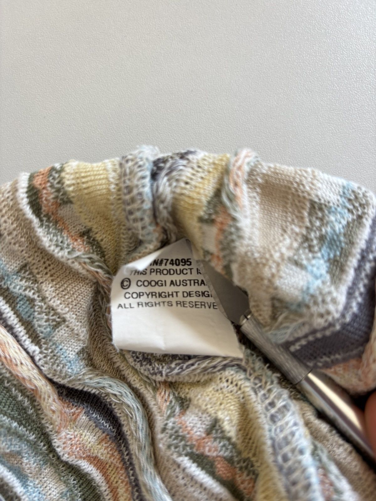 Coogi Coogi Vintage Pastel 3D Knit Sweater Women’s S 100% cotton Size S / US 4 / IT 40 - 13 Thumbnail