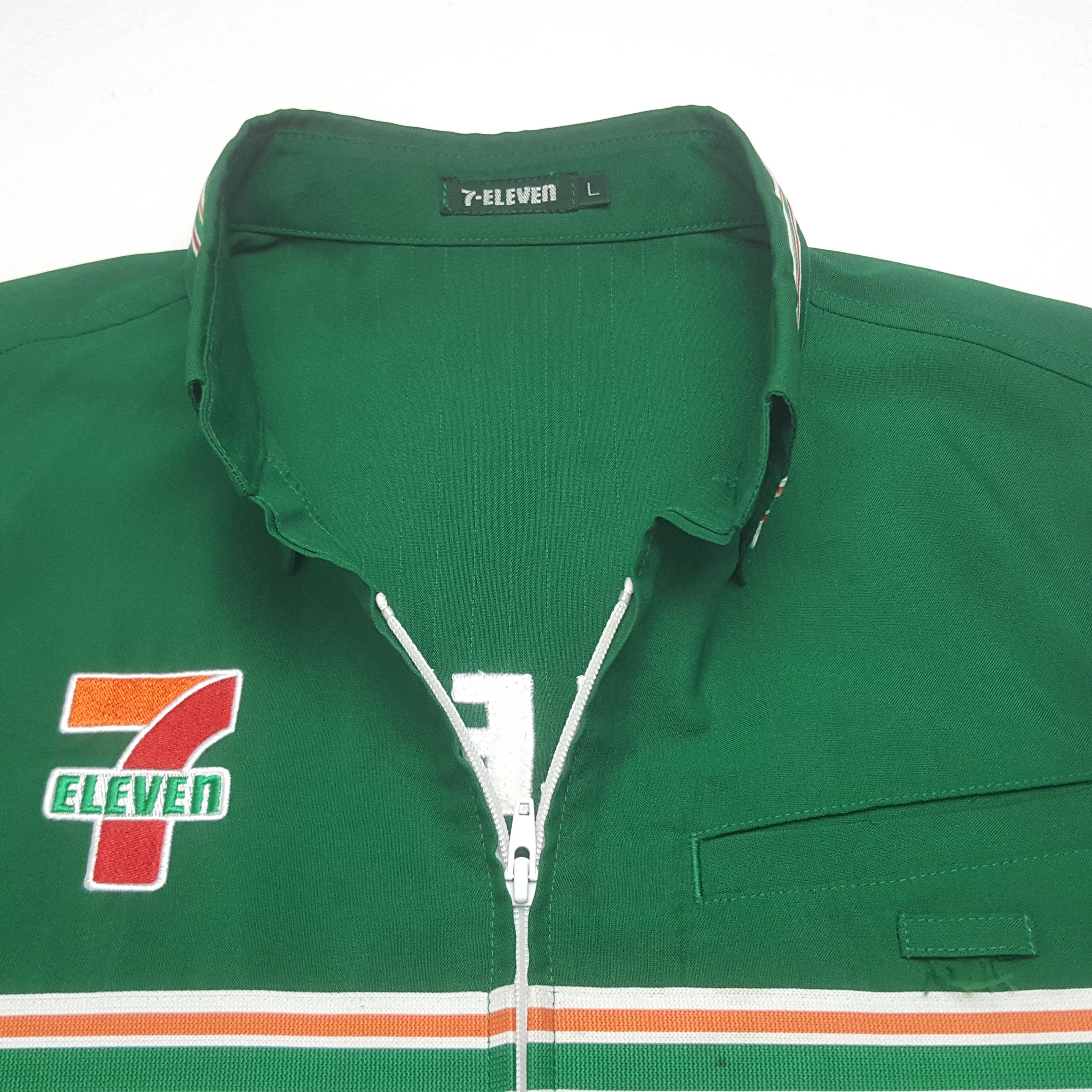Japanese Brand Vintage 7 Eleven Embroidery Logo Worker Japan Jacket Size US L / EU 52-54 / 3 - 5 Thumbnail