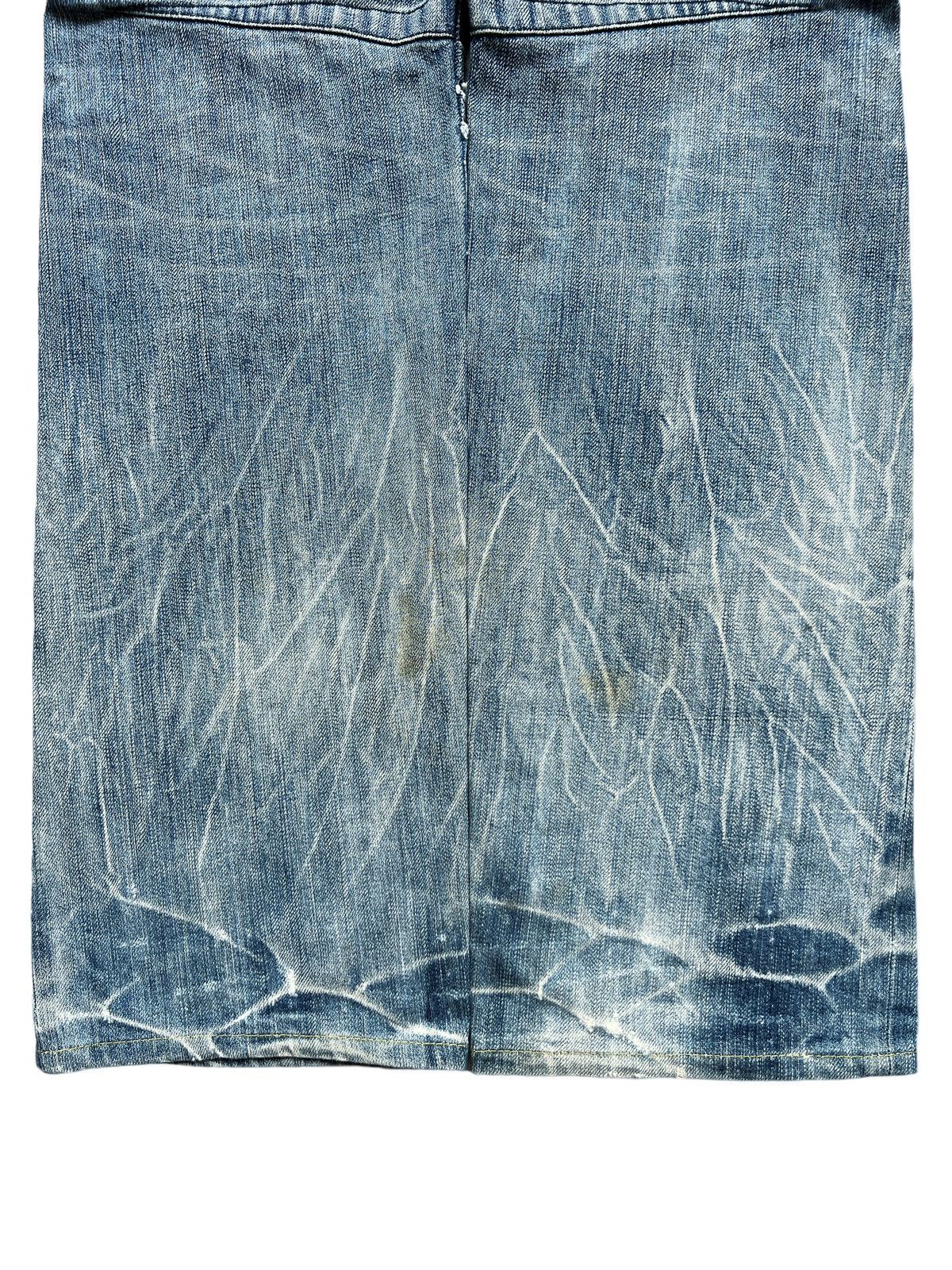 Japanese Brand BartackJapan Selvedge Patchwork Distressed Denim Jeans 32x32 Size US 32 / EU 48 - 7 Thumbnail