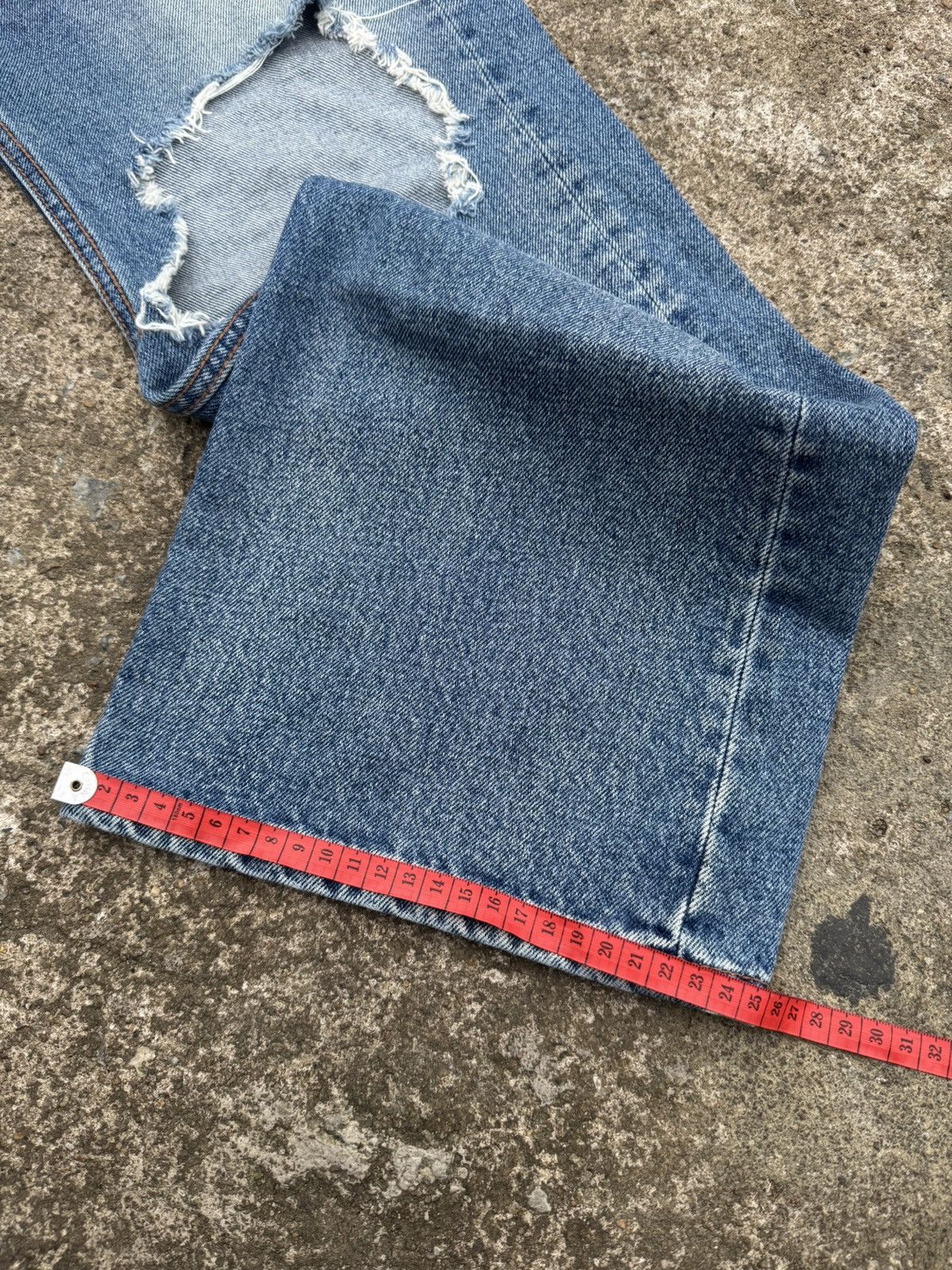 Andersson Bell Andersson Bell Destroyed Boots Cut Wide Jeans Jw Size US 34 / EU 50 - 9 Thumbnail