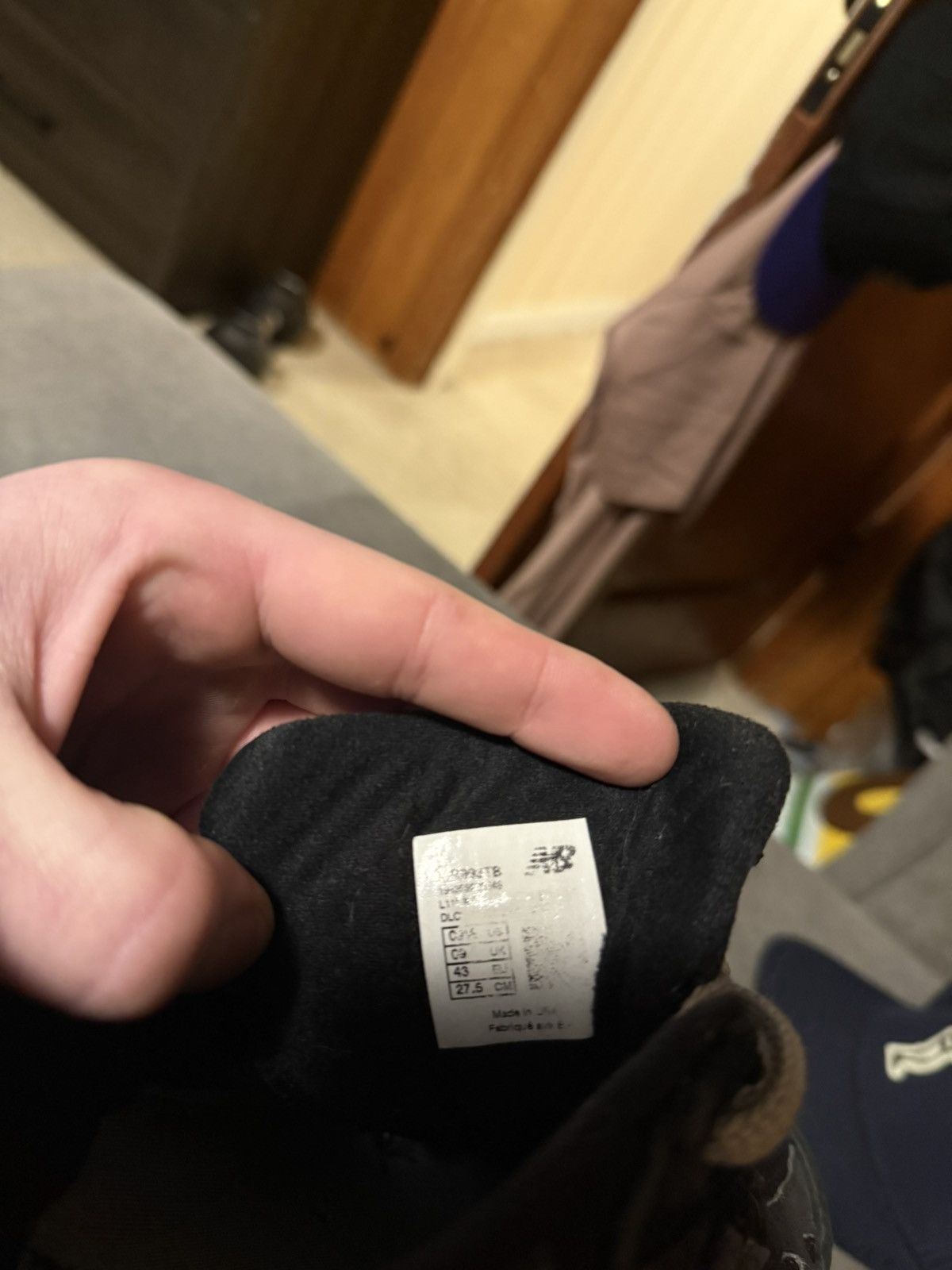 New Balance New balance 993 triple black Size US 9.5 / EU 42-43 - 5 Thumbnail