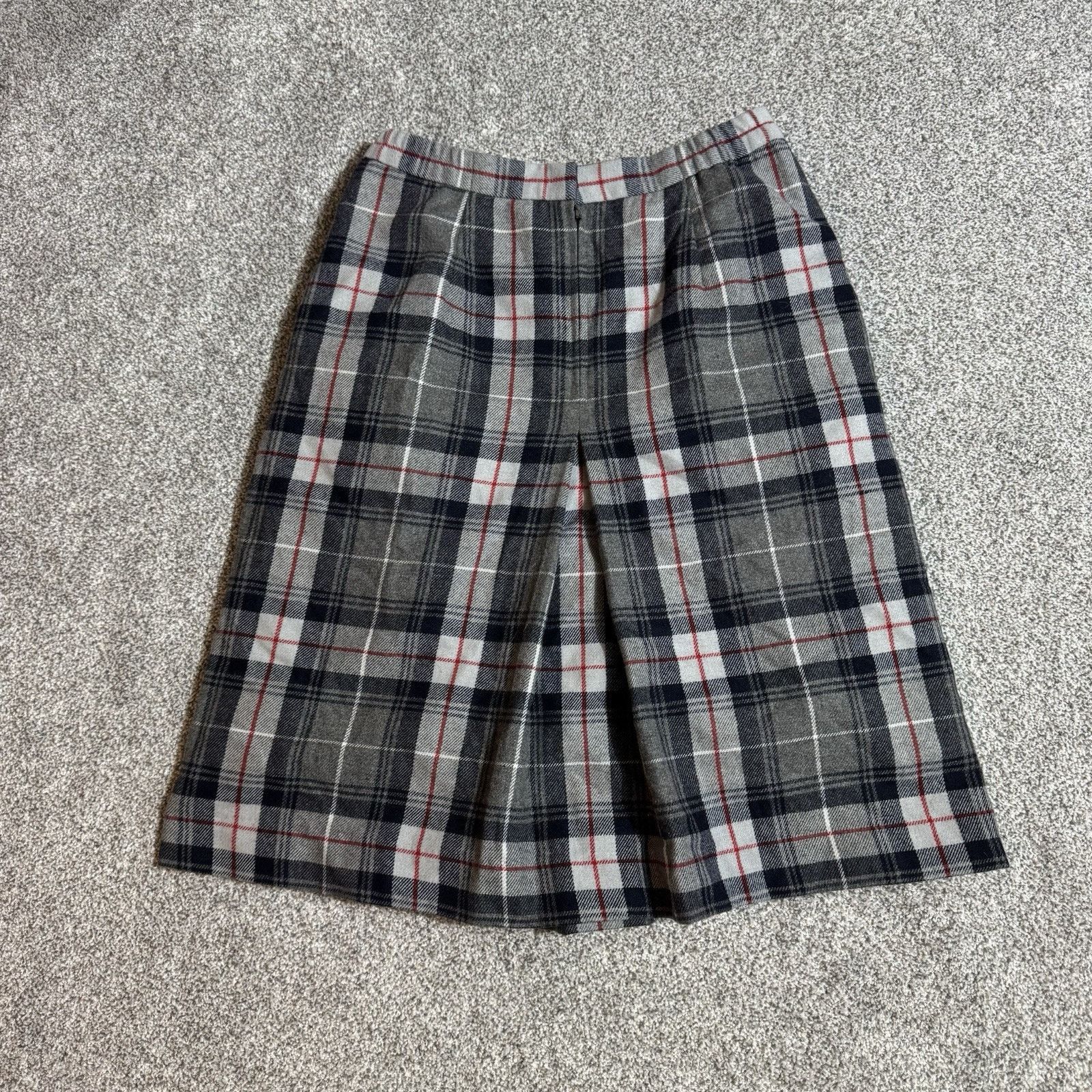 Other Vintage 70s ILGWU Skirt Size 10 Petite Plaid Dark Academia Size 32" / US 10 / IT 46 - 10 Thumbnail