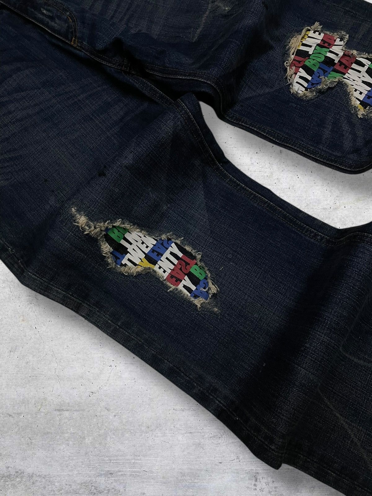 Hysteric Glamour VINTAGE IDENTIFYING LABEL OG JAPAN DESIGNER PATCHWORK BOXER Size US 31 - 8 Thumbnail
