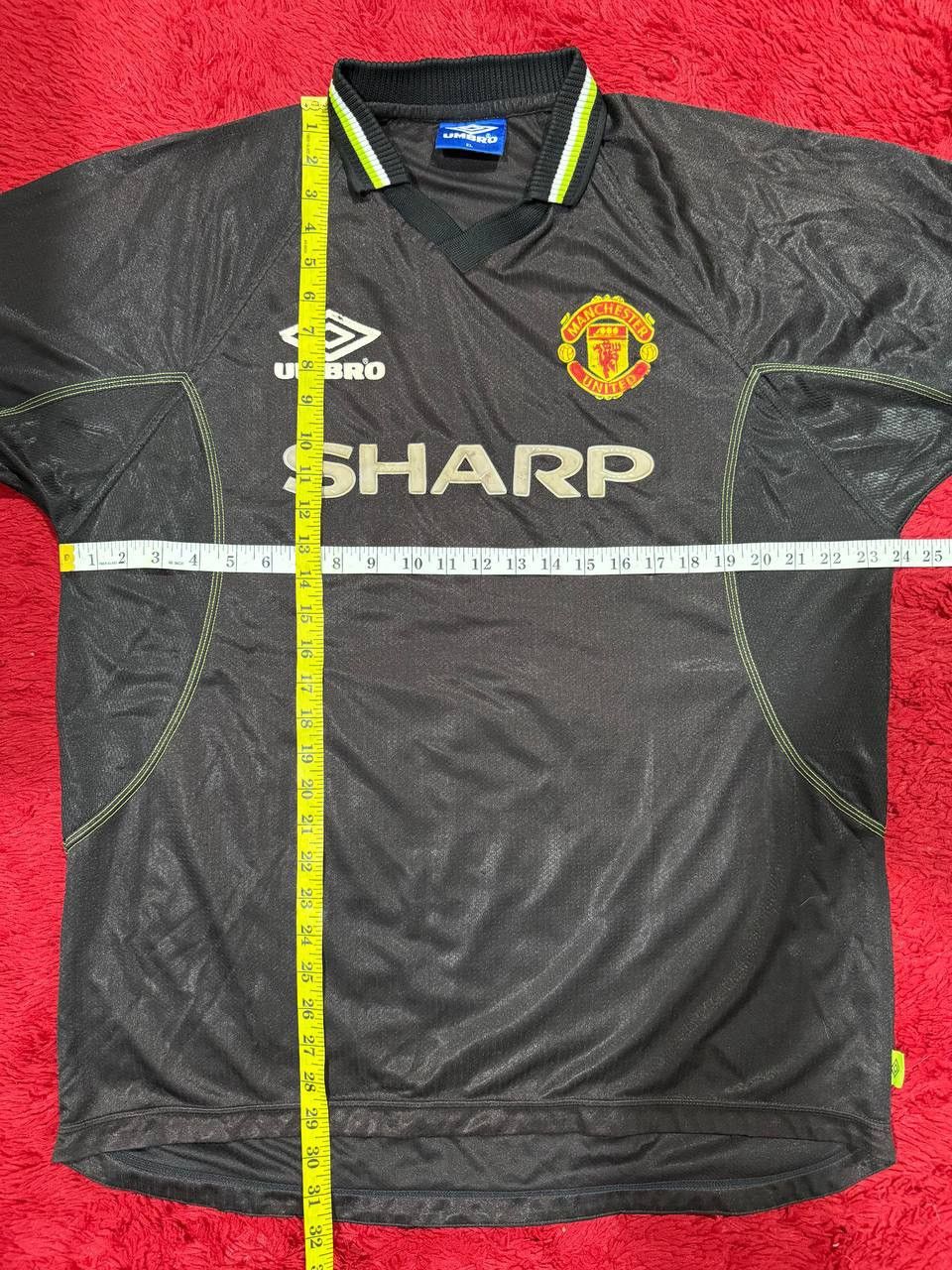 Umbro Vintage Manchester United 1998-99 Third Umbro Jersey Size XL Size US XL / EU 56 / 4 - 3 Thumbnail