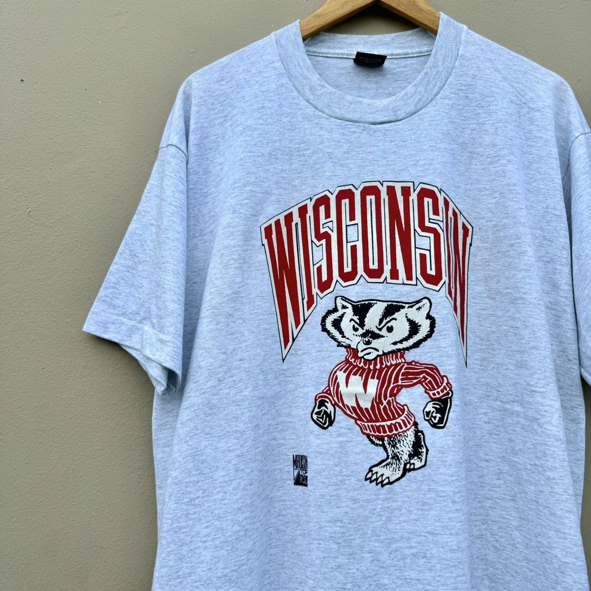 NHL × Vintage Vintage wisconsin madison 90s tee Size US XL / EU 56 / 4 - 2 Thumbnail