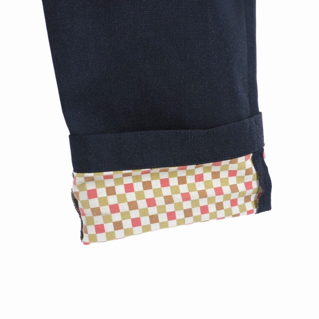 Comme des Garcons Homme Plus Casual Pants Double face slacks polyester plain zip fly Navy Size US 29 - 3 Thumbnail