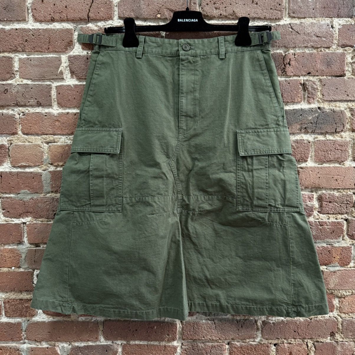 Balenciaga Balenciaga Cargo Midi Skirt Size 27" / US 4 / IT 40 - 1 Thumbnail