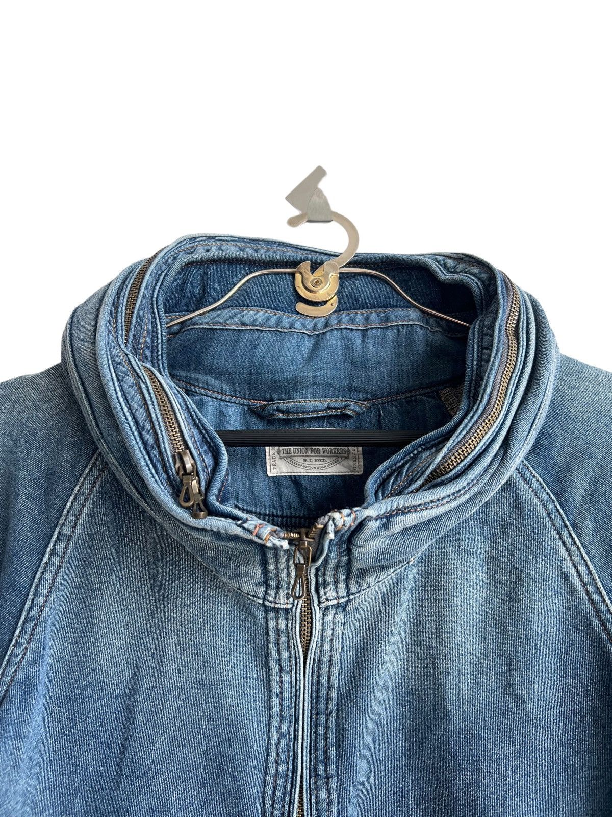 GOA 1990s GOA 🇯🇵 Indigo Dyed Patina Faded Bono Hoodie Jacket Size US S / EU 44-46 / 1 - 4 Thumbnail