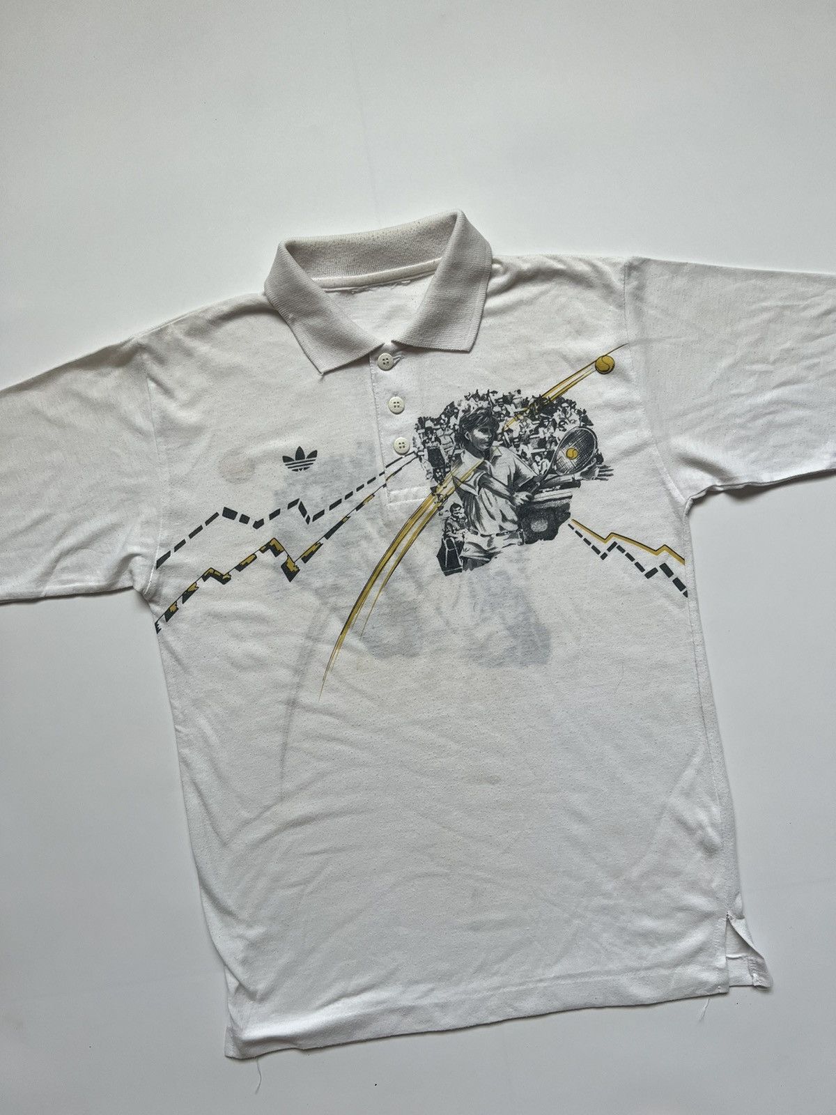 Adidas × Vintage 80's Adidas Stefan Edberg Ivan Lendl Polos Size US S / EU 44-46 / 1 - 3 Thumbnail