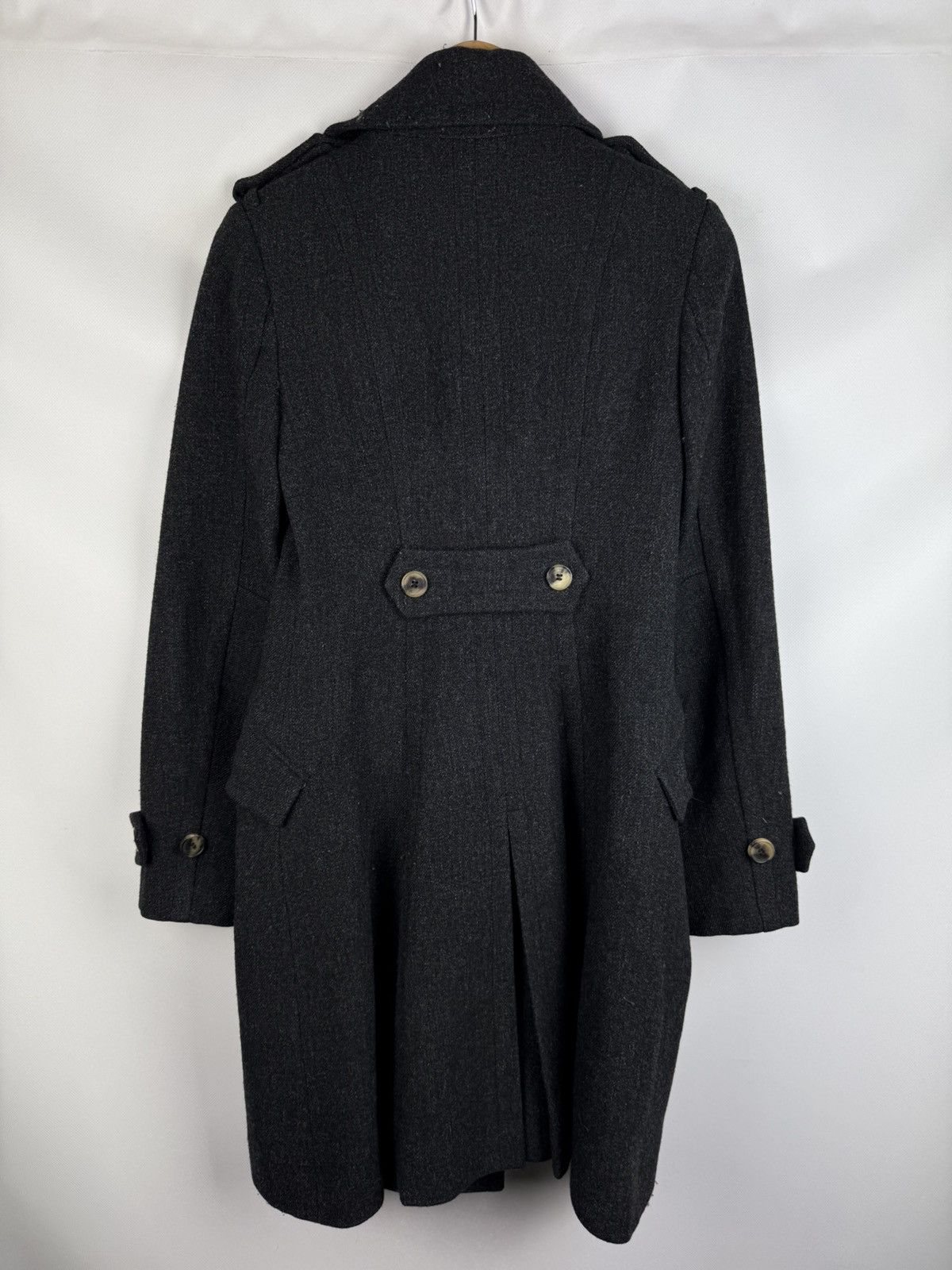 Allsaints × Japanese Brand Allsaints Ladies Double Breasted Wool Boni Wool Coat Jacket Size M / US 6-8 / IT 42-44 - 14 Thumbnail