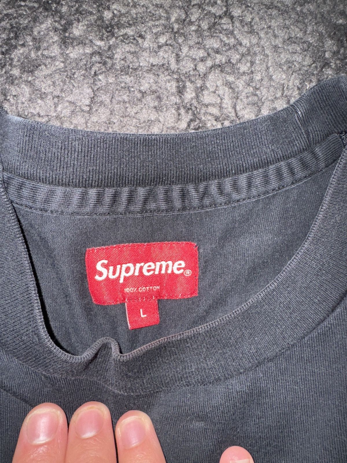 Supreme OG Supreme Pocket Tee Size US L / EU 52-54 / 3 - 3 Thumbnail