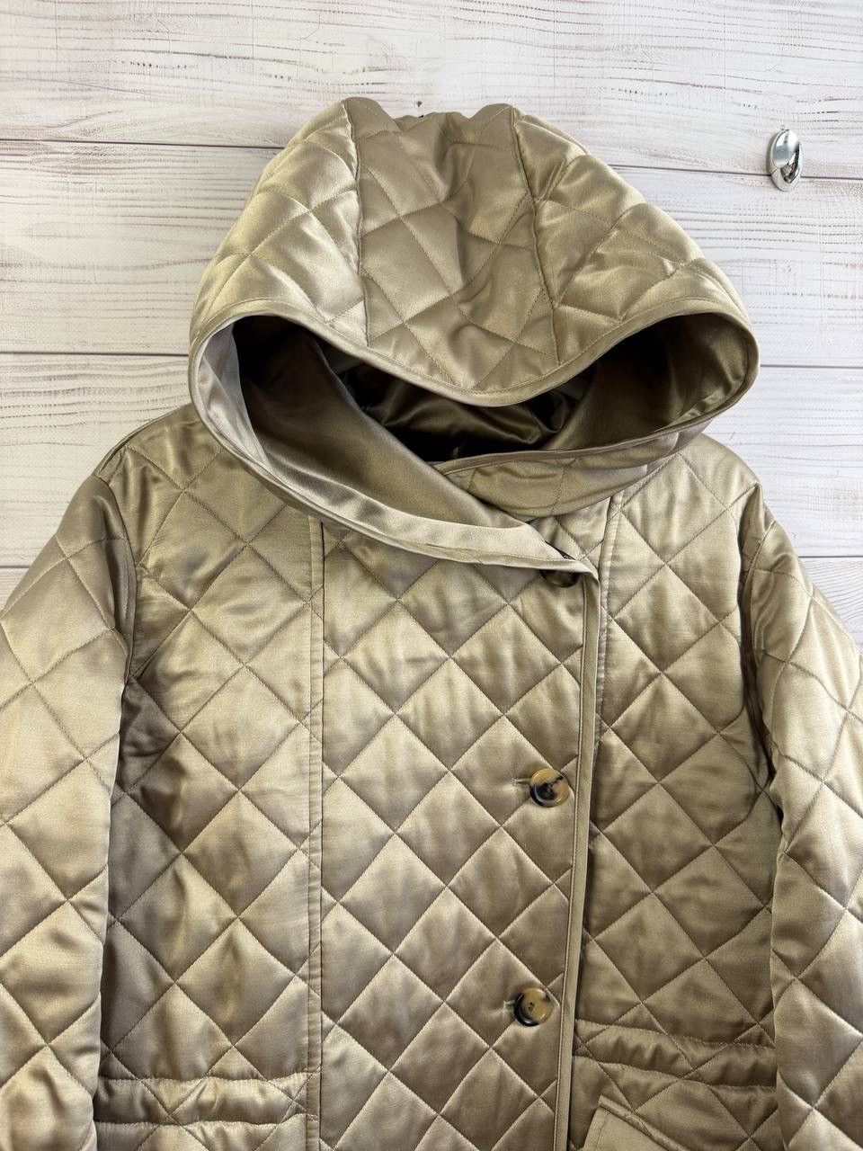 Loro Piana Vintage Loro Piana Quilted Jacket Coat Beige Button Size 40 Size S / US 4 / IT 40 - 2 Thumbnail