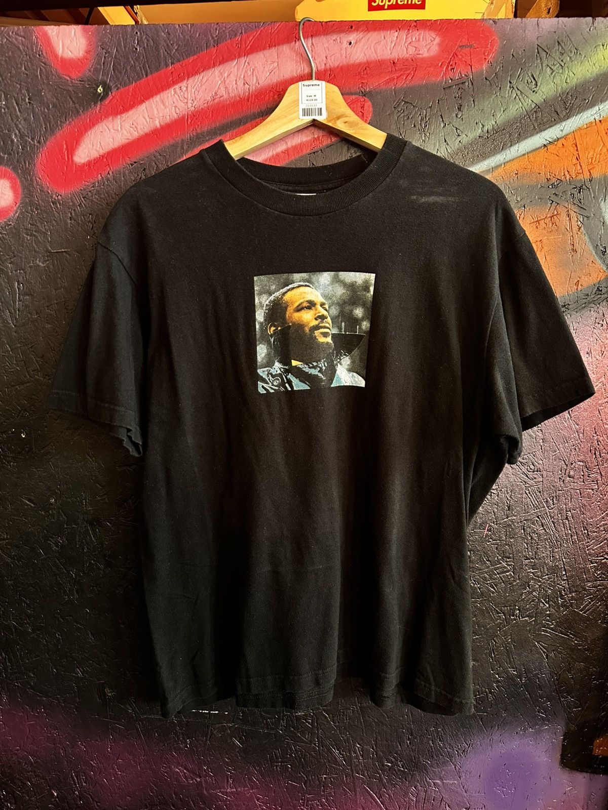 Supreme Supreme Marvin Gaye T black Size US M / EU 48-50 / 2 - 1 Thumbnail